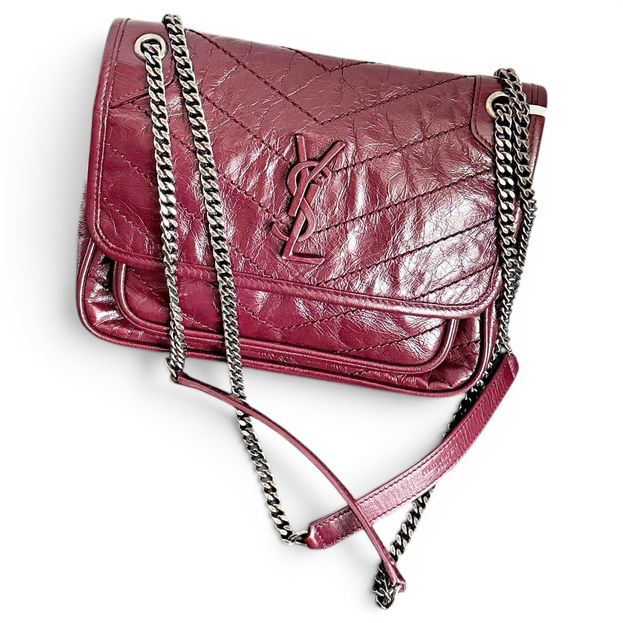 Mini Niki leather handbag