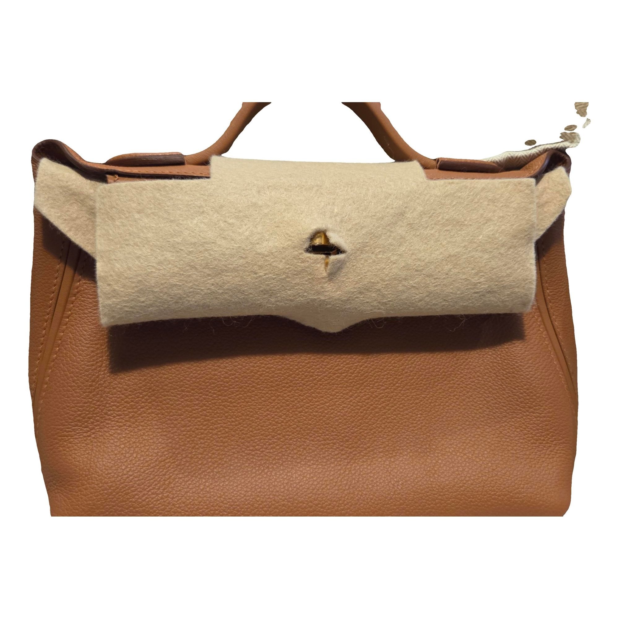 Hermes 24/24 Handbag Gold Evercolor Leather