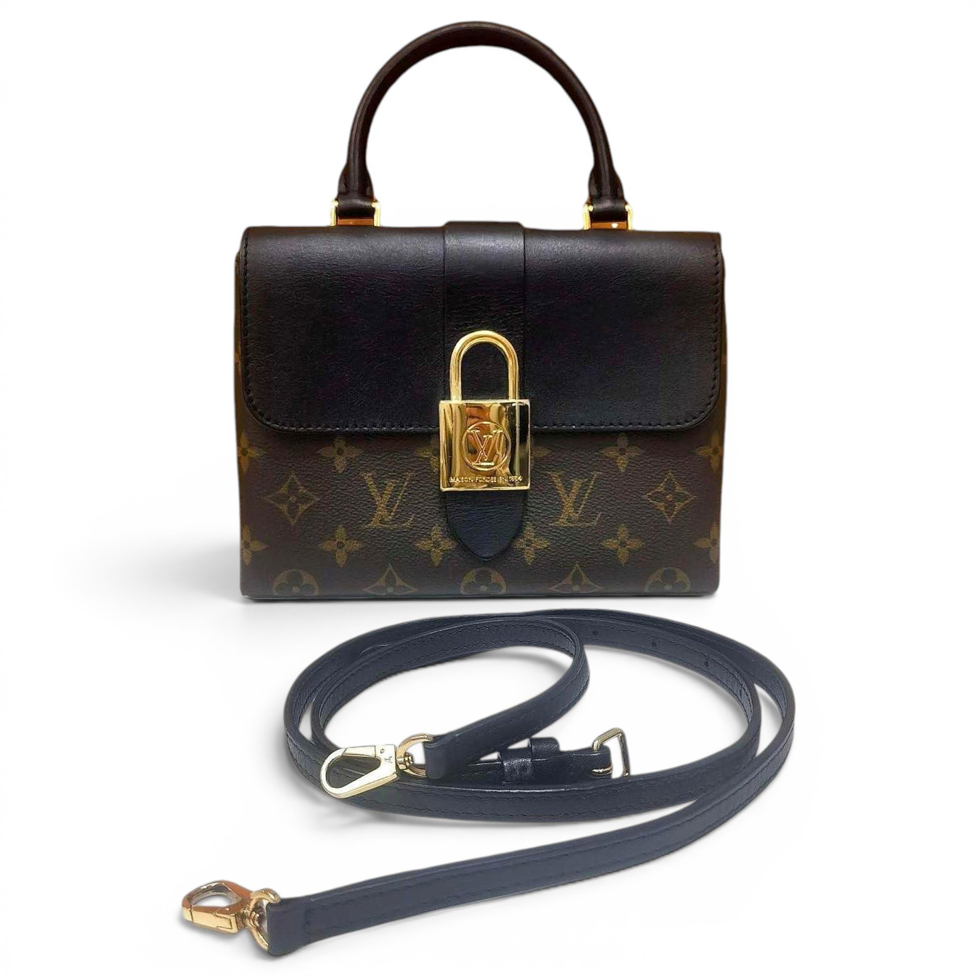 Locky BB leather handbag