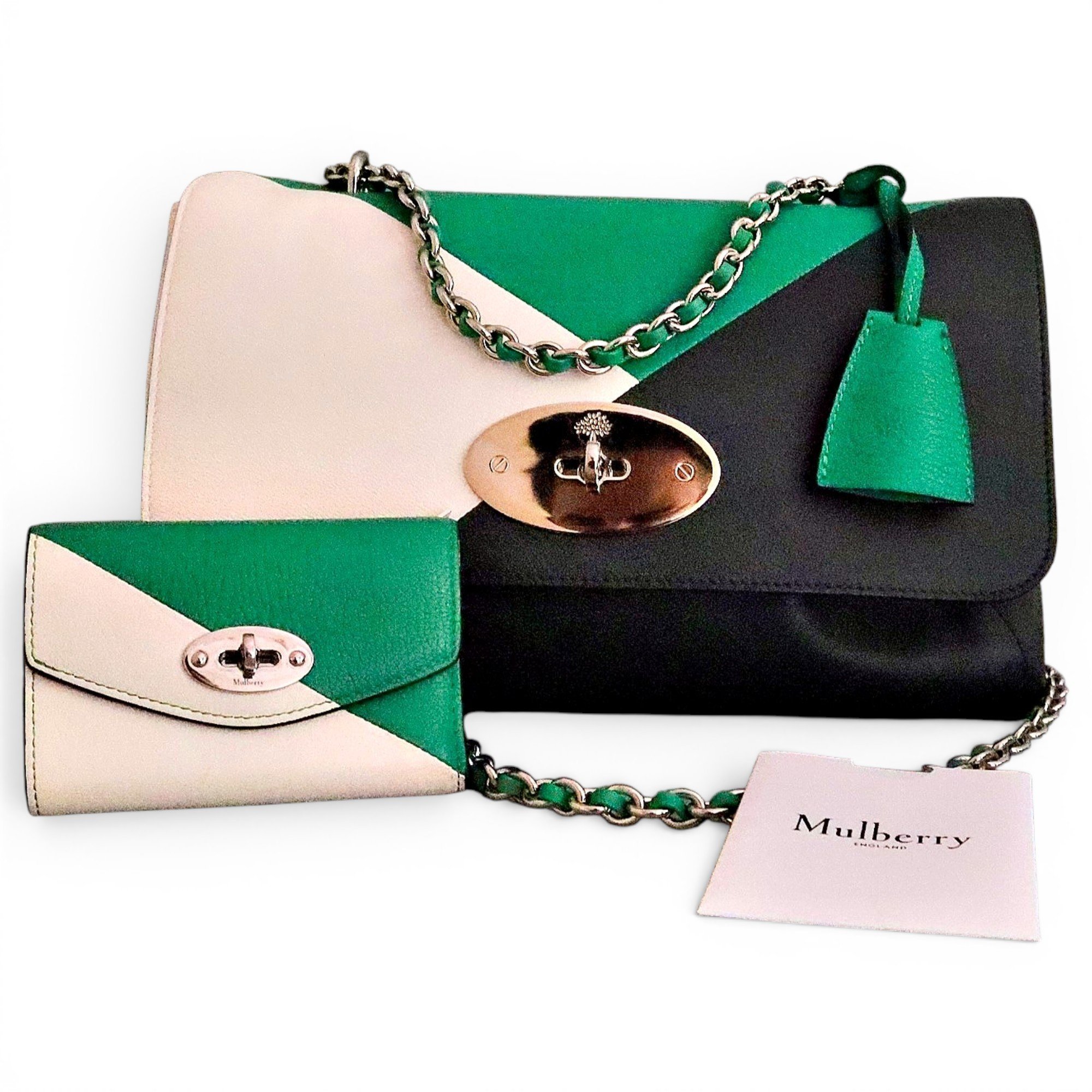 Lily leather handbag