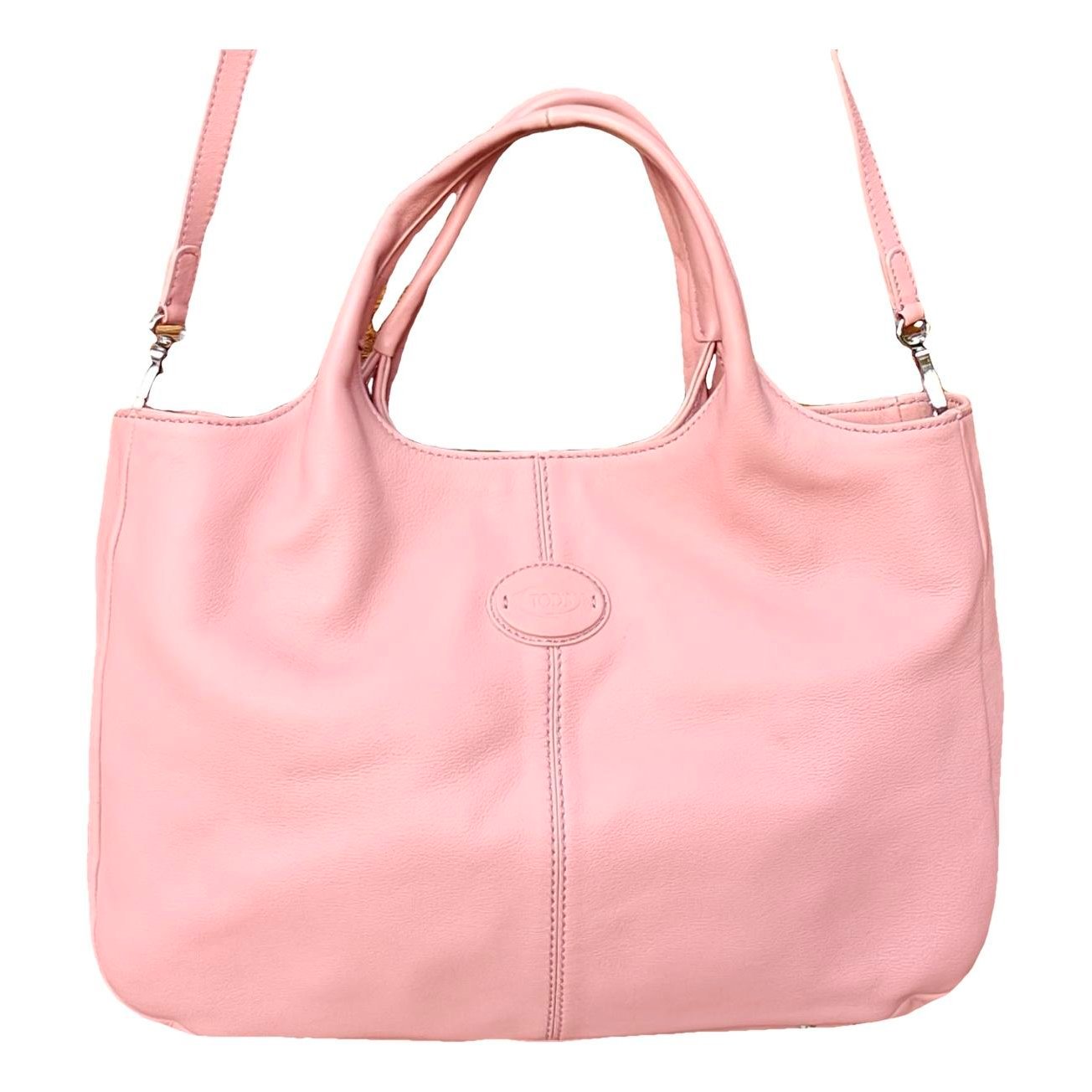 Tod's Shopping Media leather tote