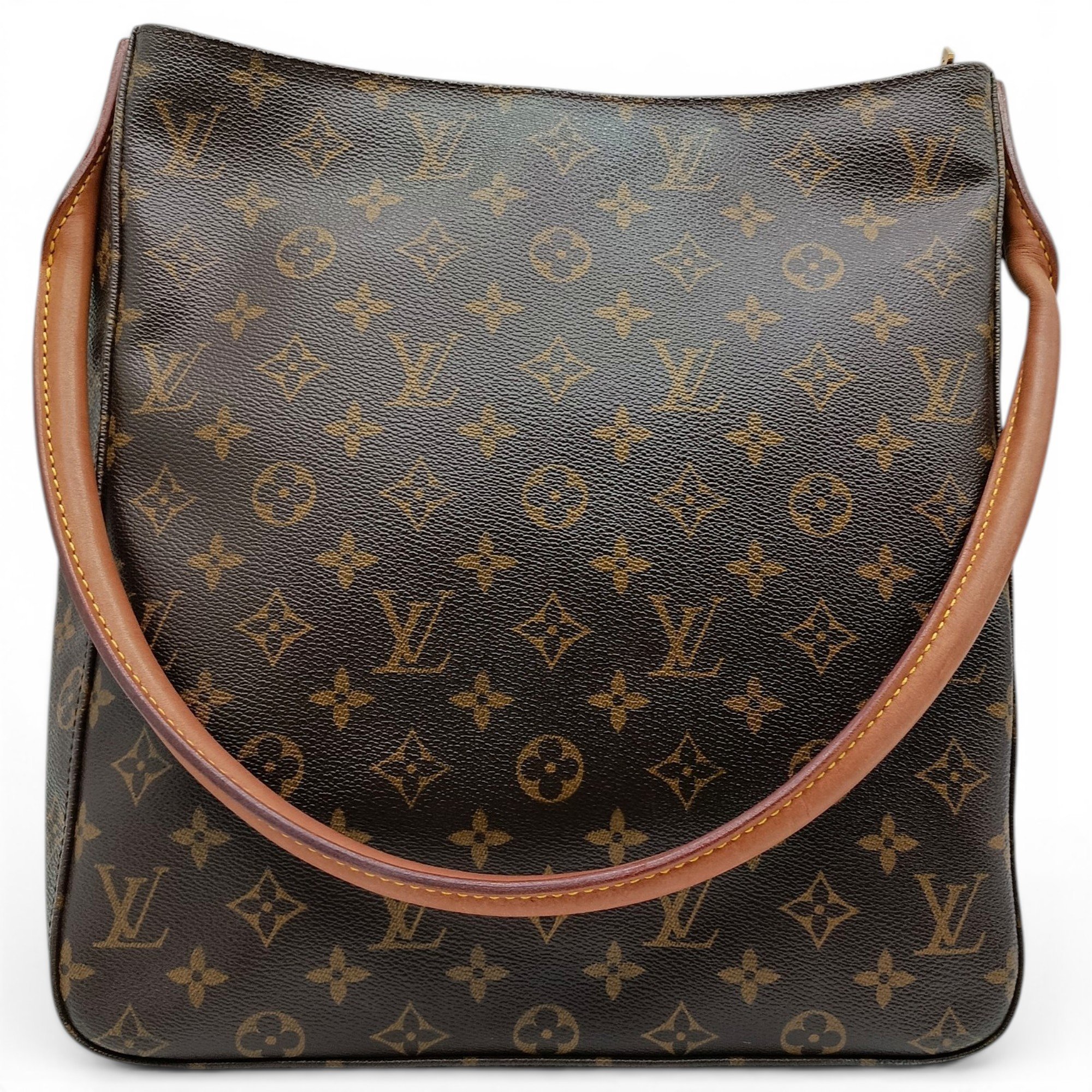 Looping cloth handbag