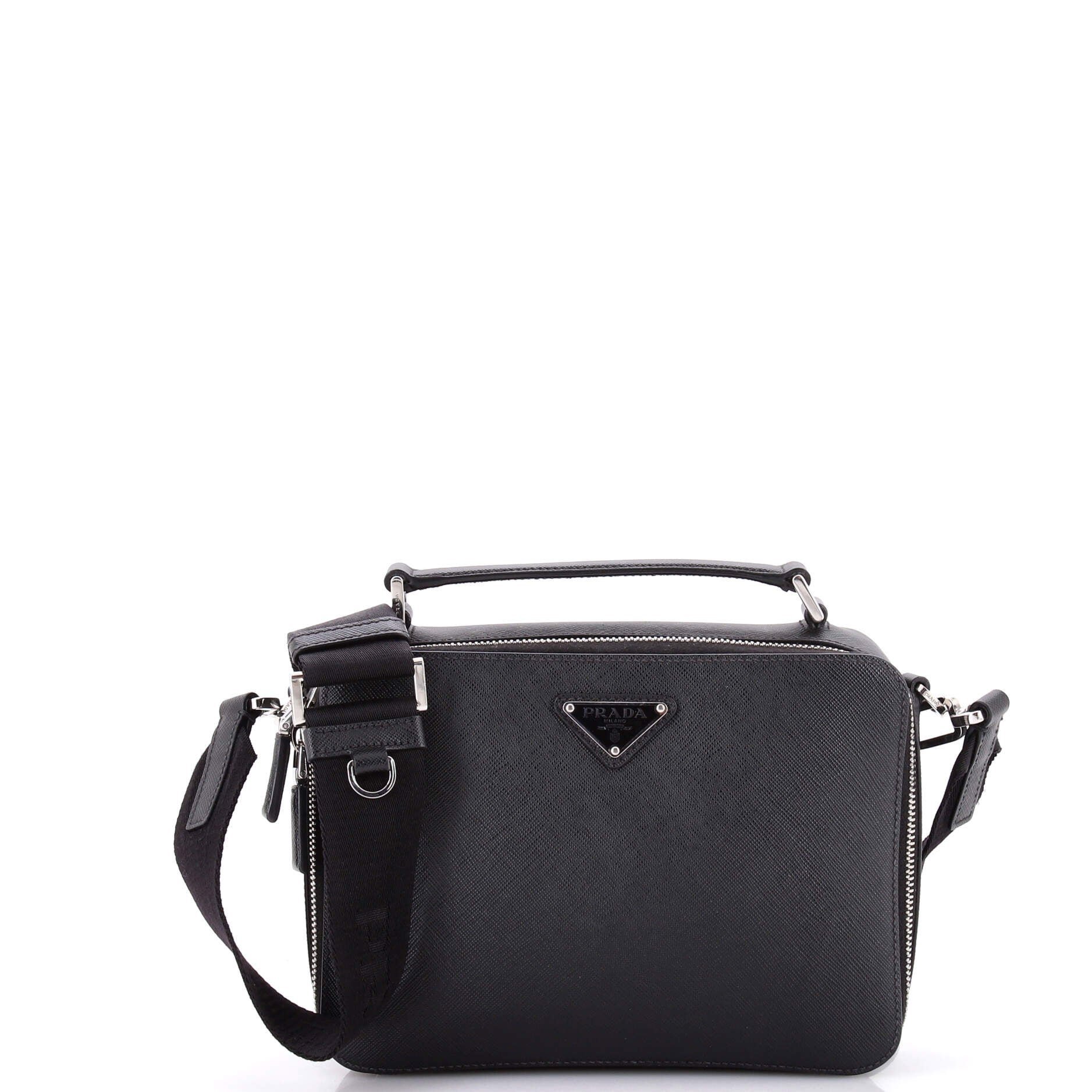 Leather crossbody bag