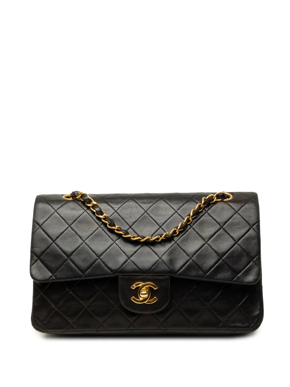 1996-1997 Medium Classic Lambskin Double Flap shoulder bag