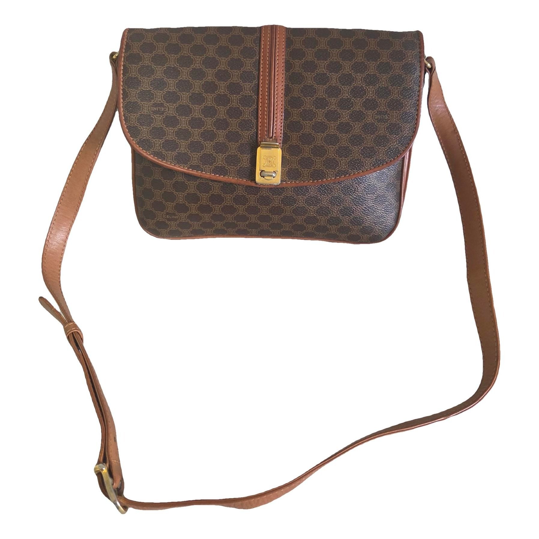 Folco leather crossbody bag