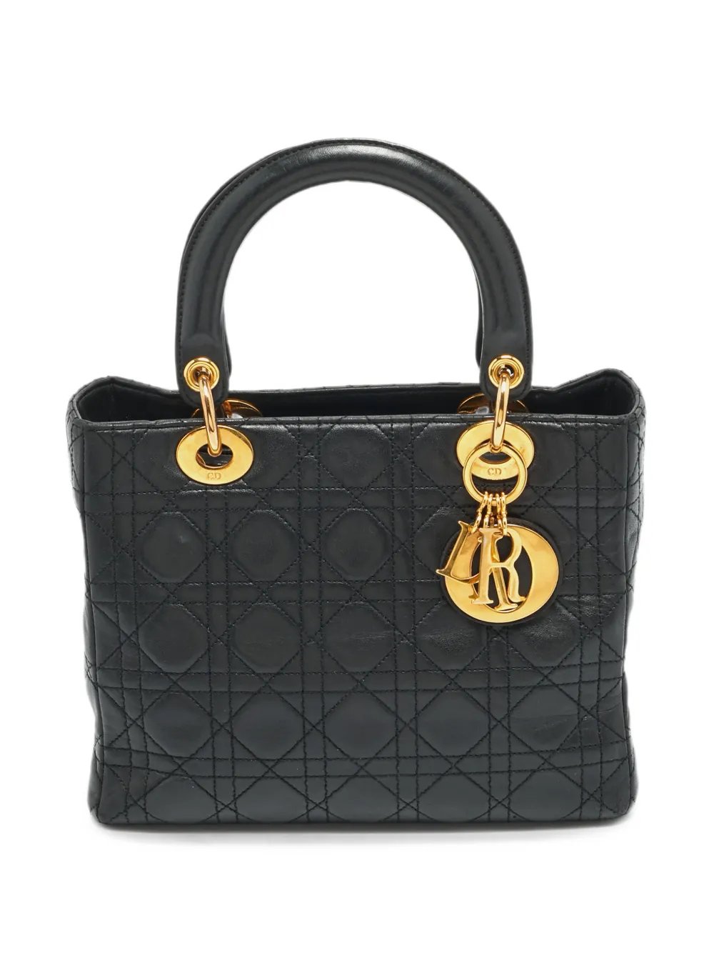 1997 Lady Dior Cannage medium tote bag