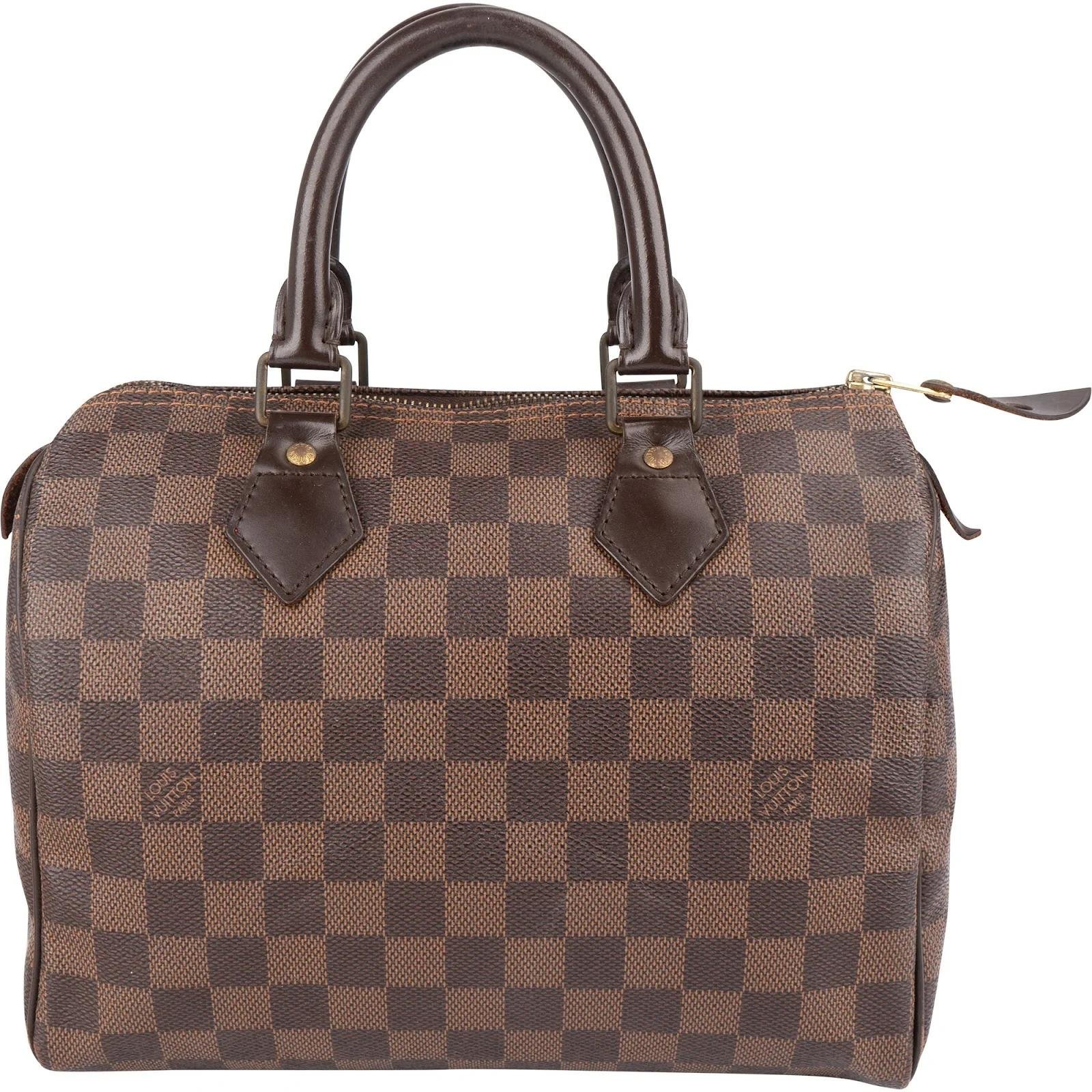 Speedy leather handbag