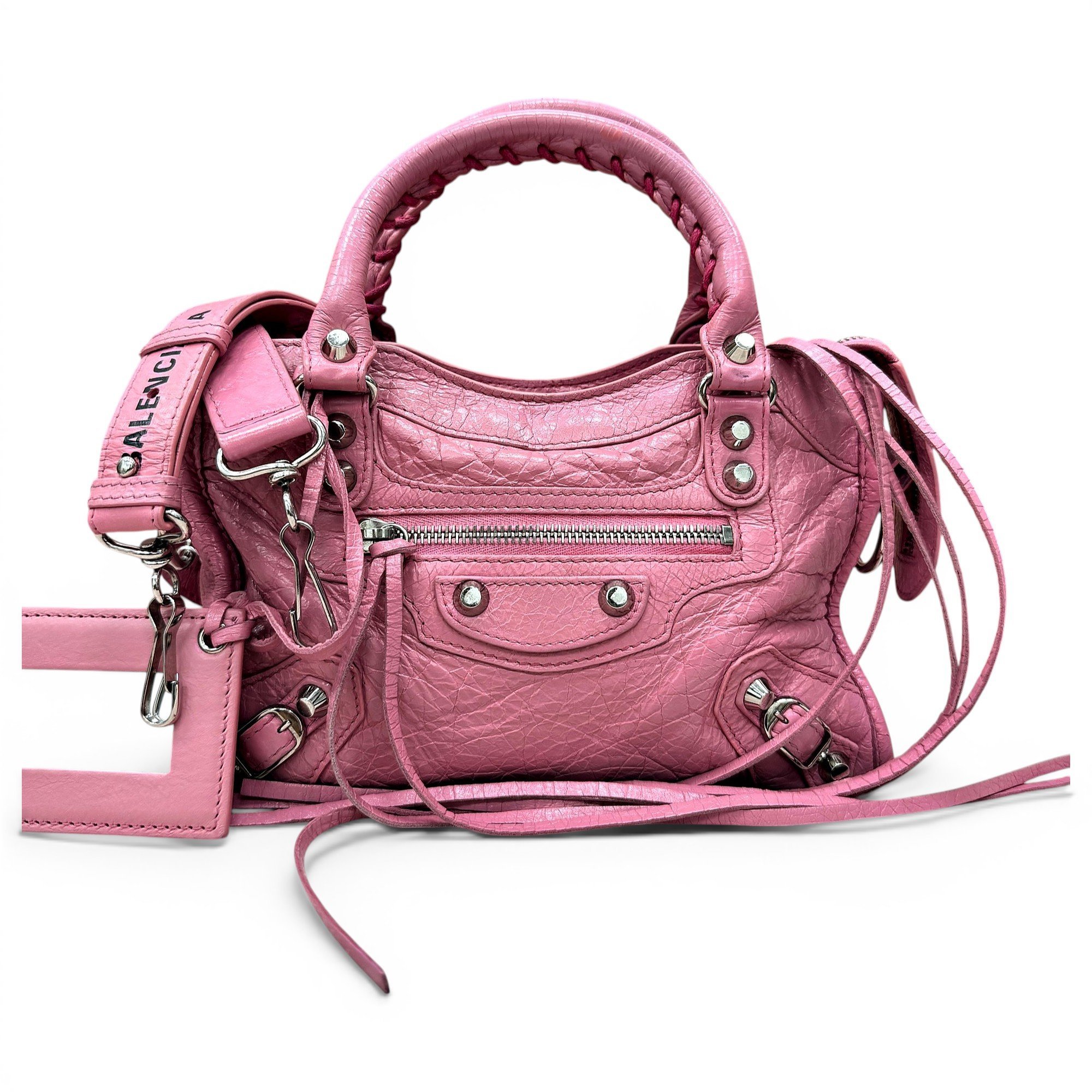 Neo Cagole City leather handbag