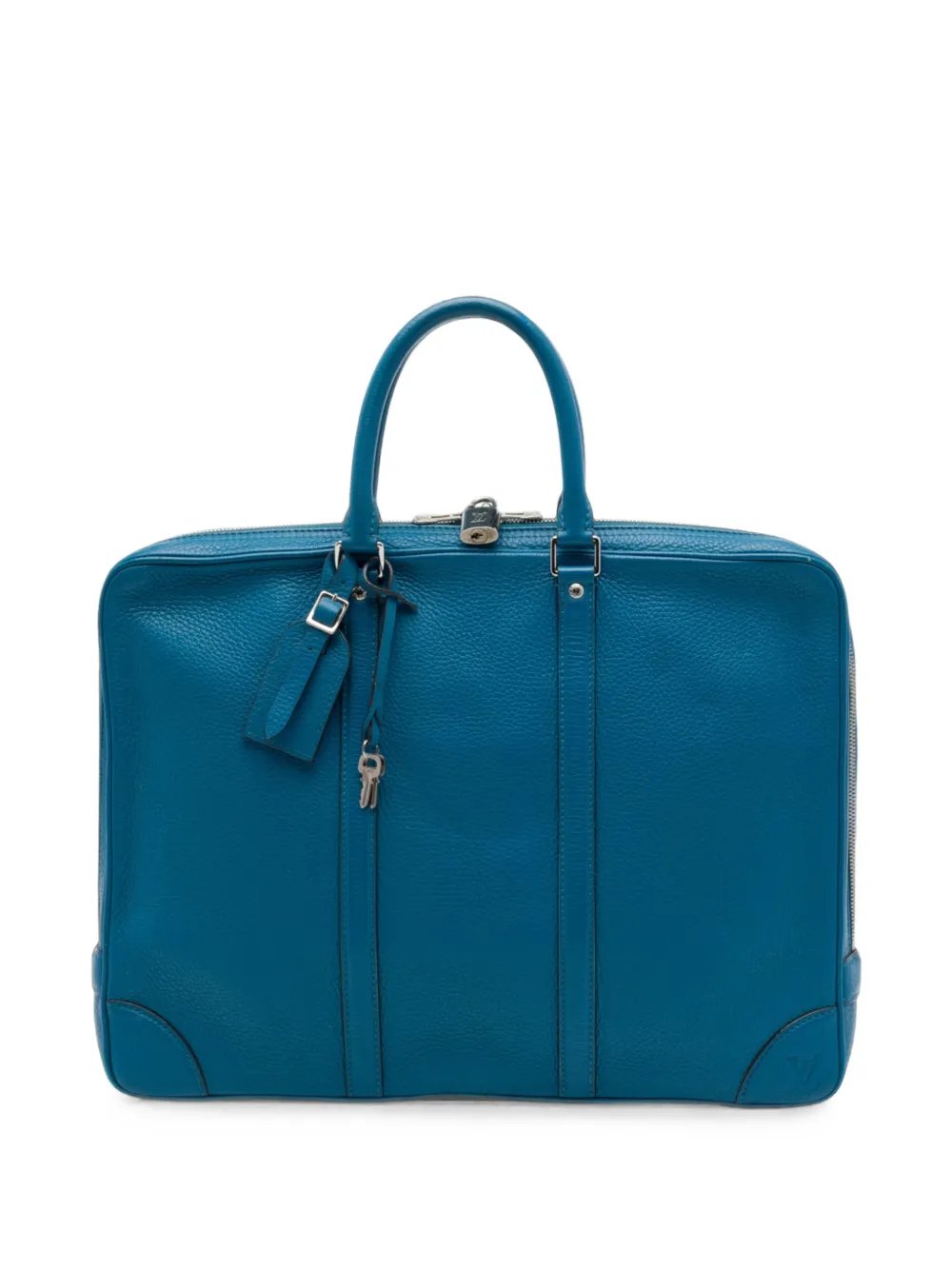 2013 Grained Calfskin Porte Documents Voyage business bag