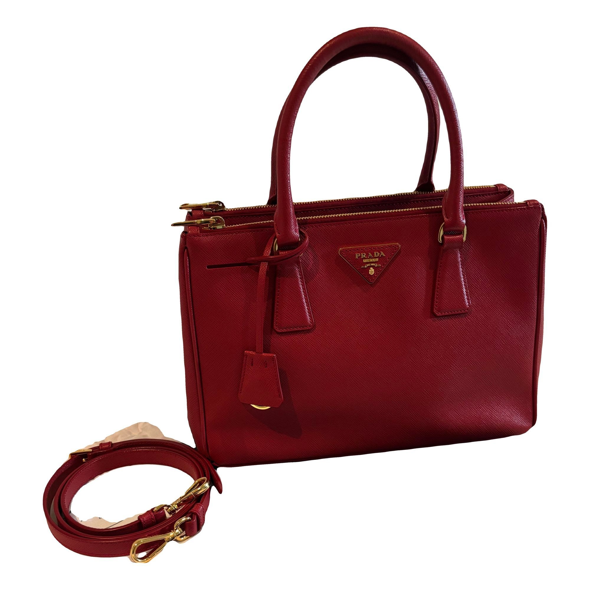 Galleria leather handbag