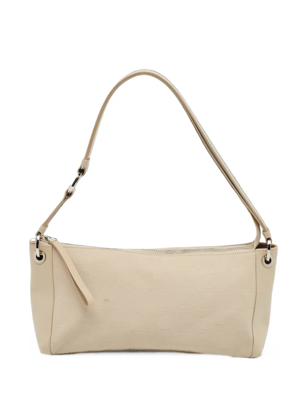 zip-fastening shoulder bag