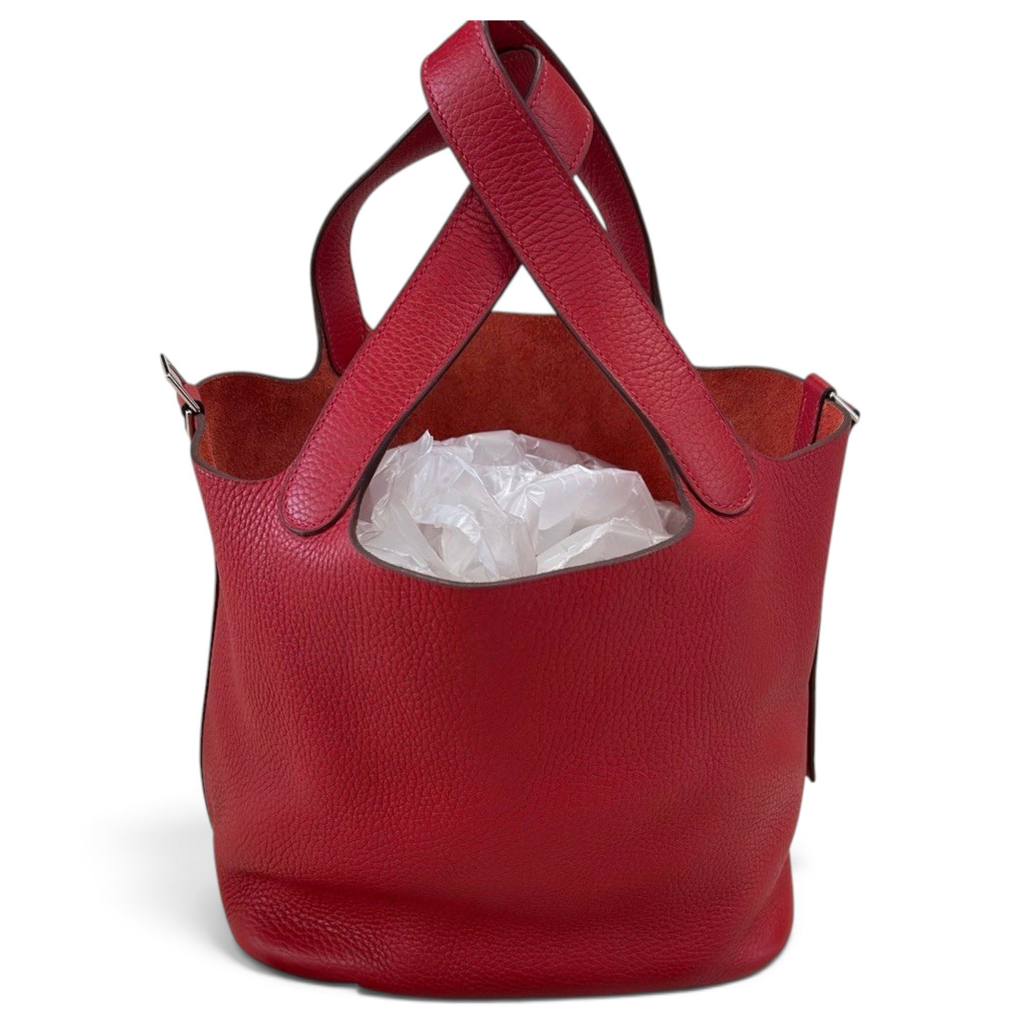 Picotin leather handbag