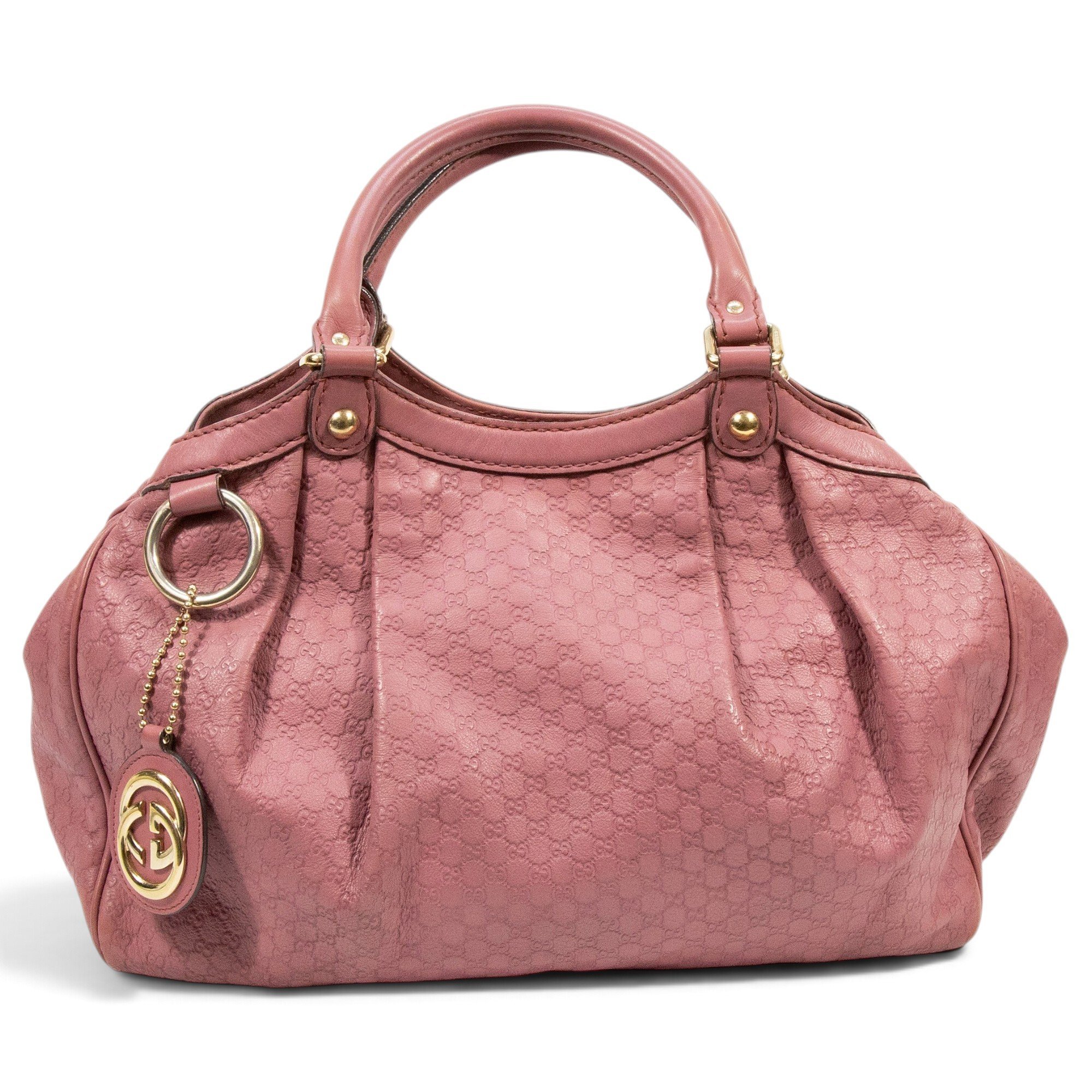 Sukey leather bowling bag