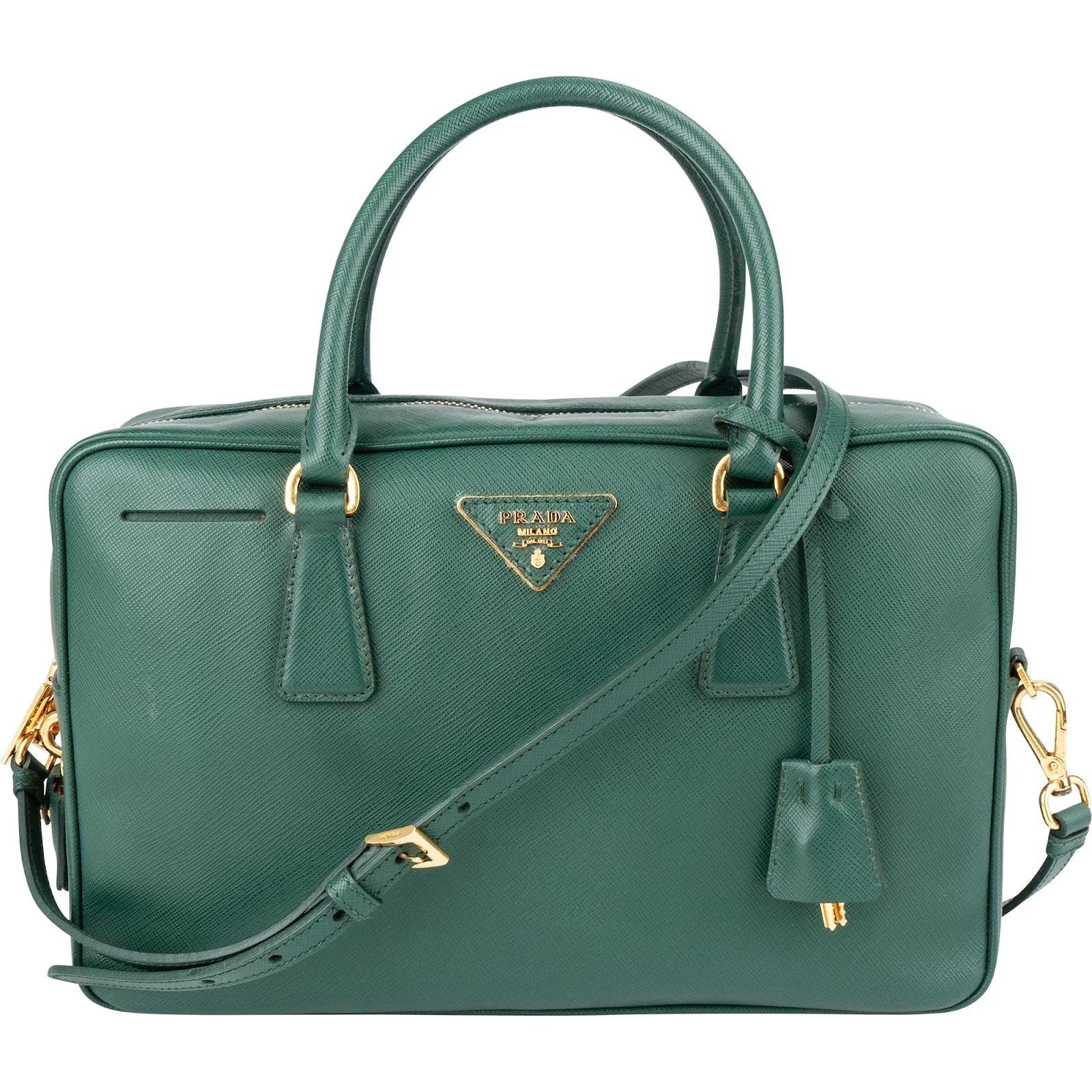 Galleria leather handbag