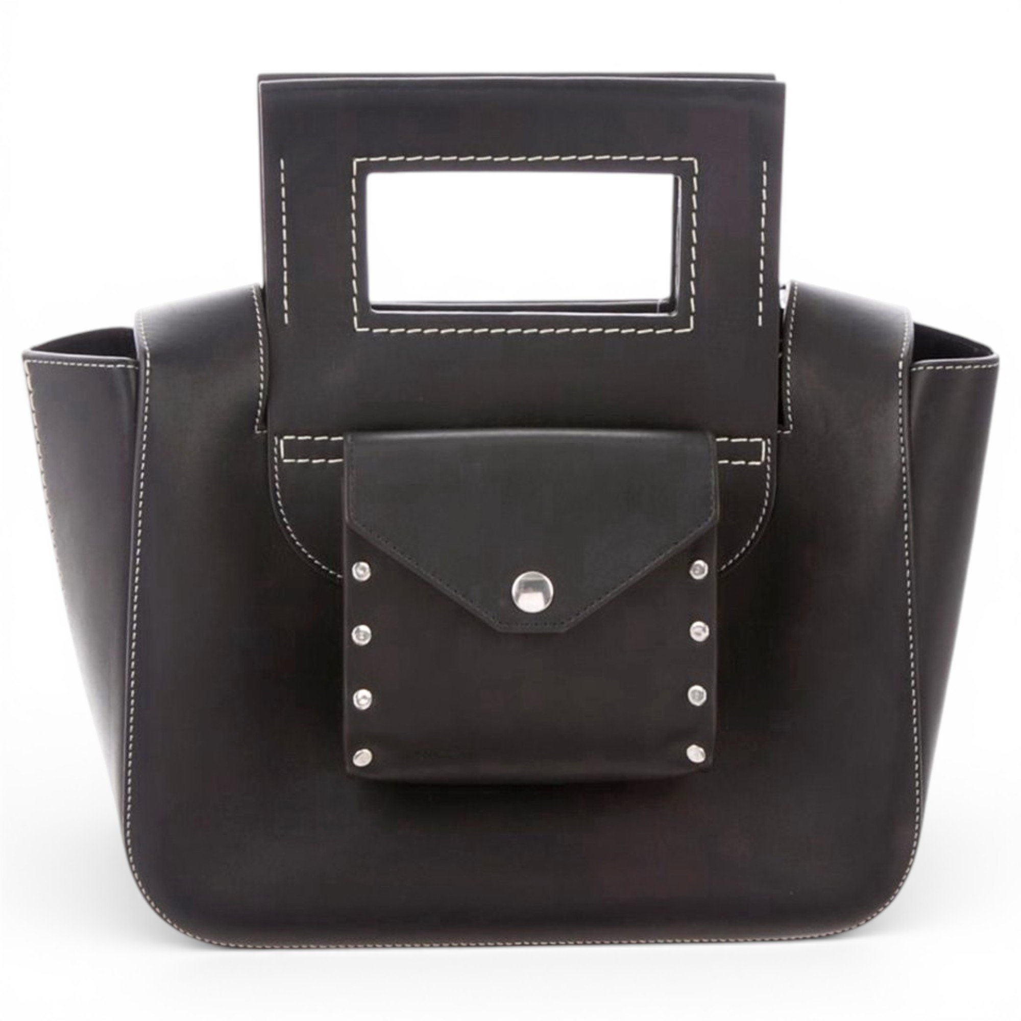 Leather handbag