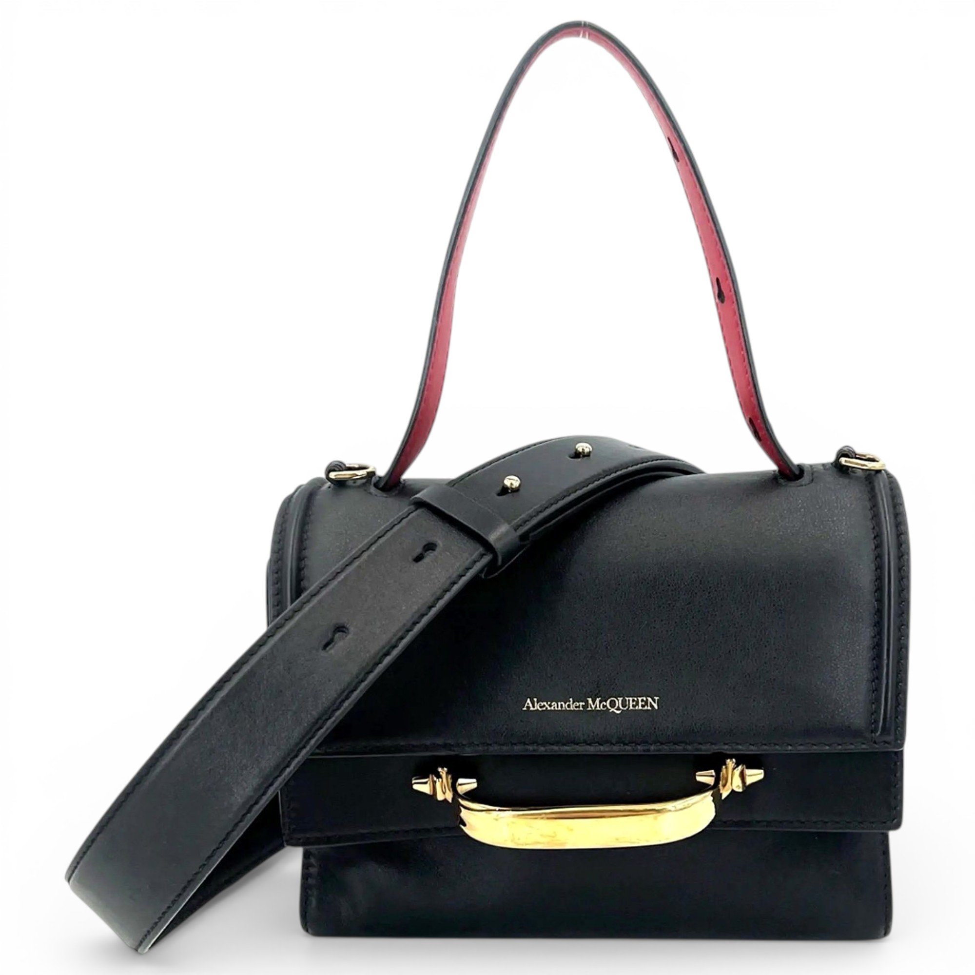 Leather handbag