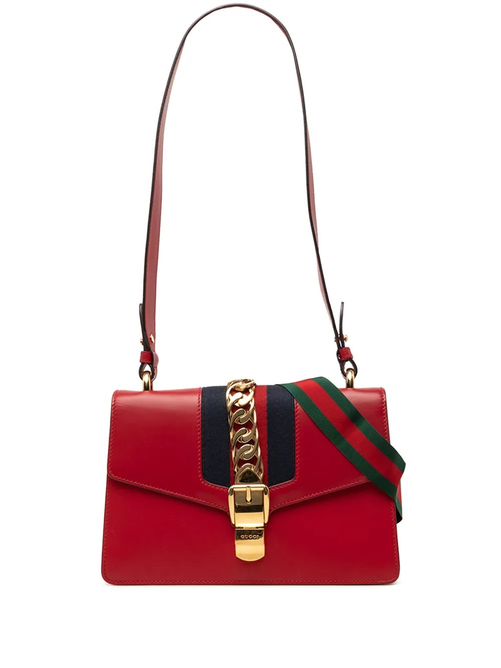 2000-2015 Small Calfskin Sylvie Web satchel