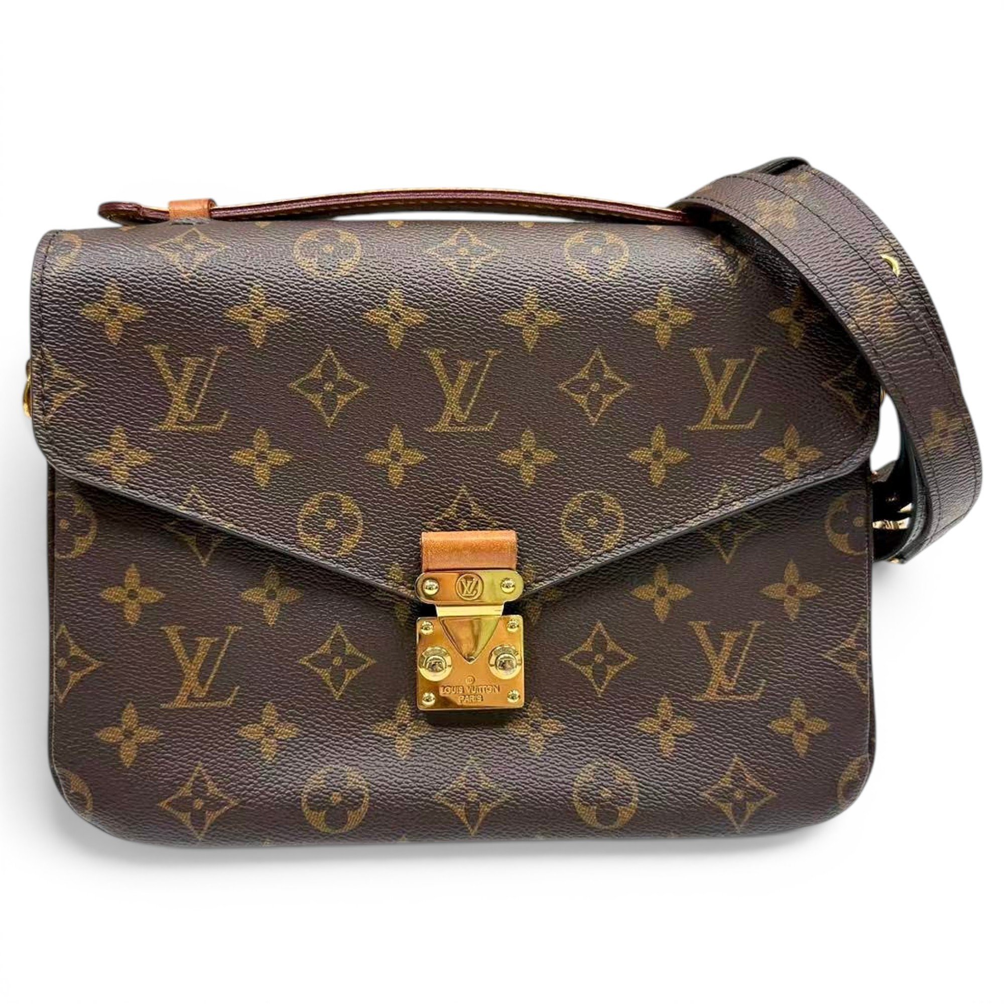Metis leather crossbody bag