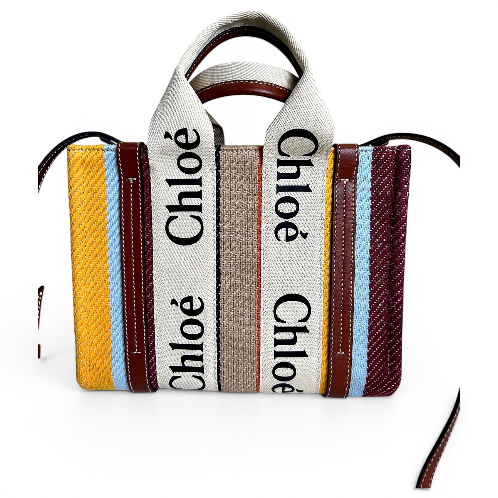Woody cloth handbag