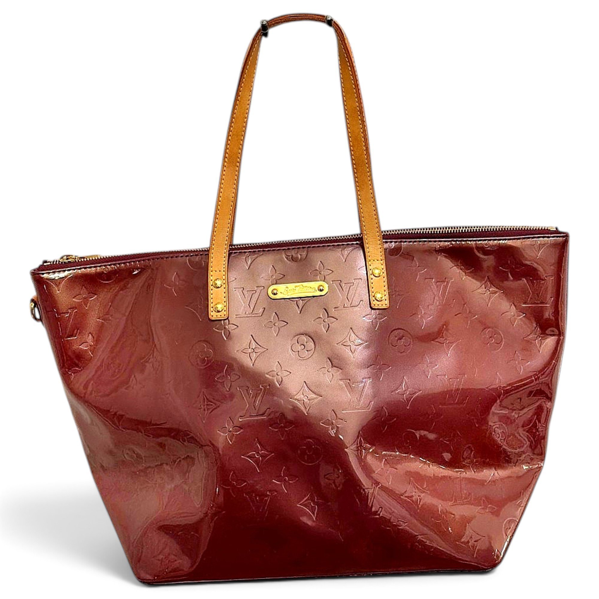 Bellevue patent leather tote