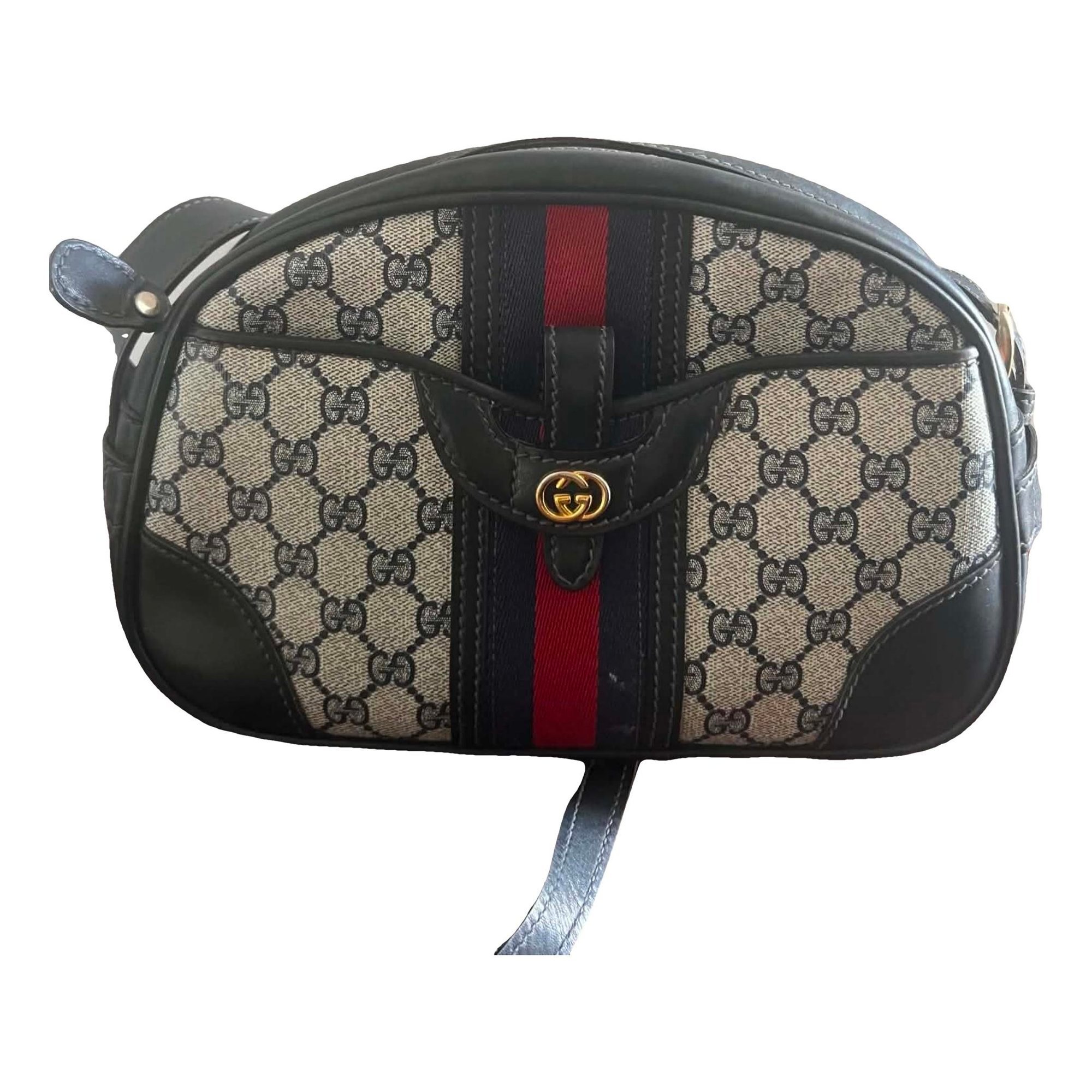 Ophidia leather crossbody bag