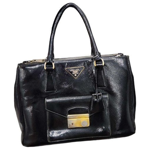 Galleria patent leather handbag