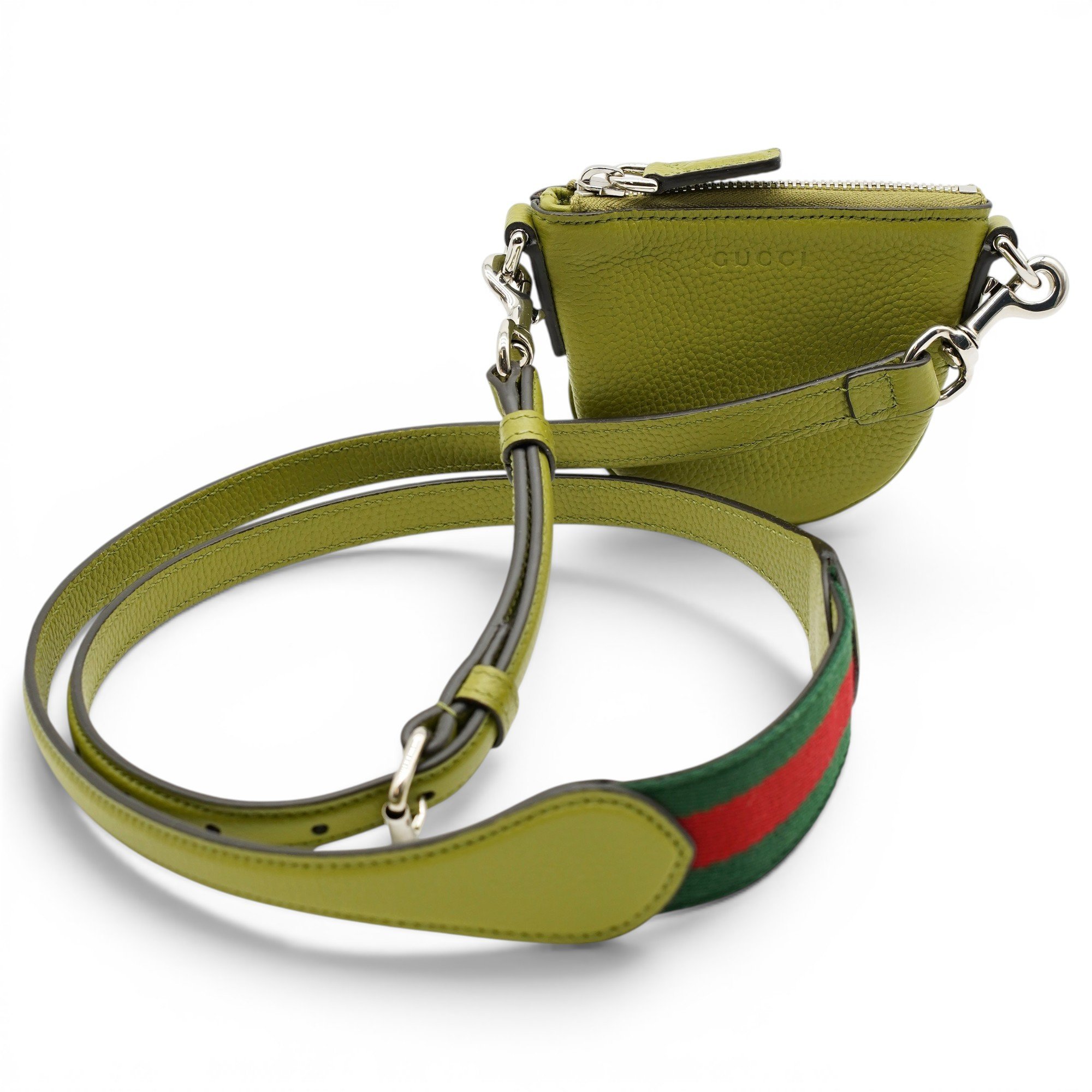 Leather crossbody bag