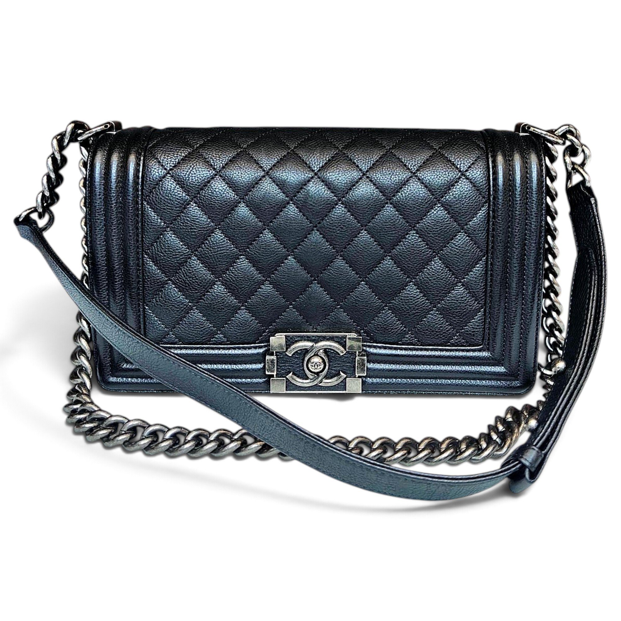 Boy leather handbag