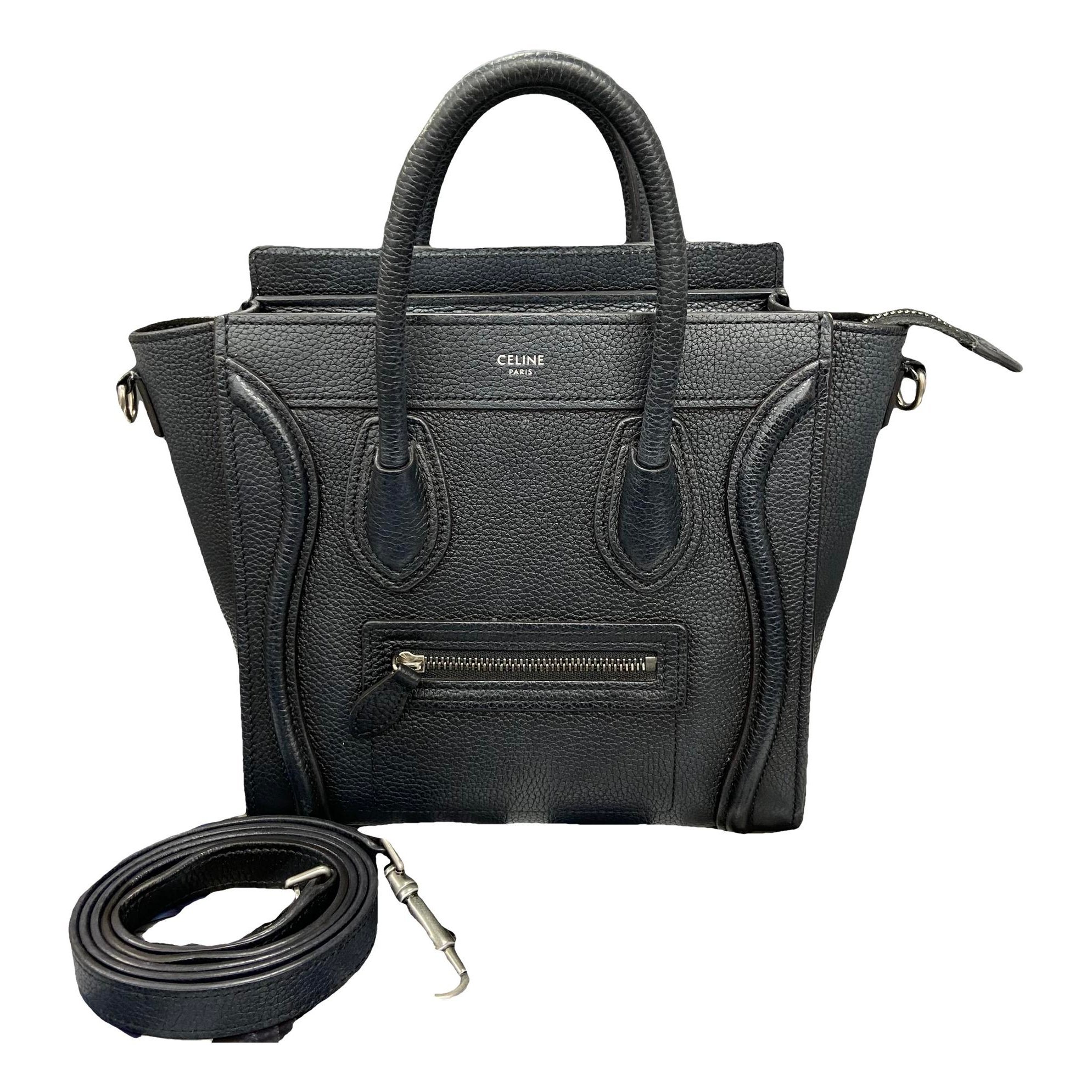 Nano Luggage leather handbag
