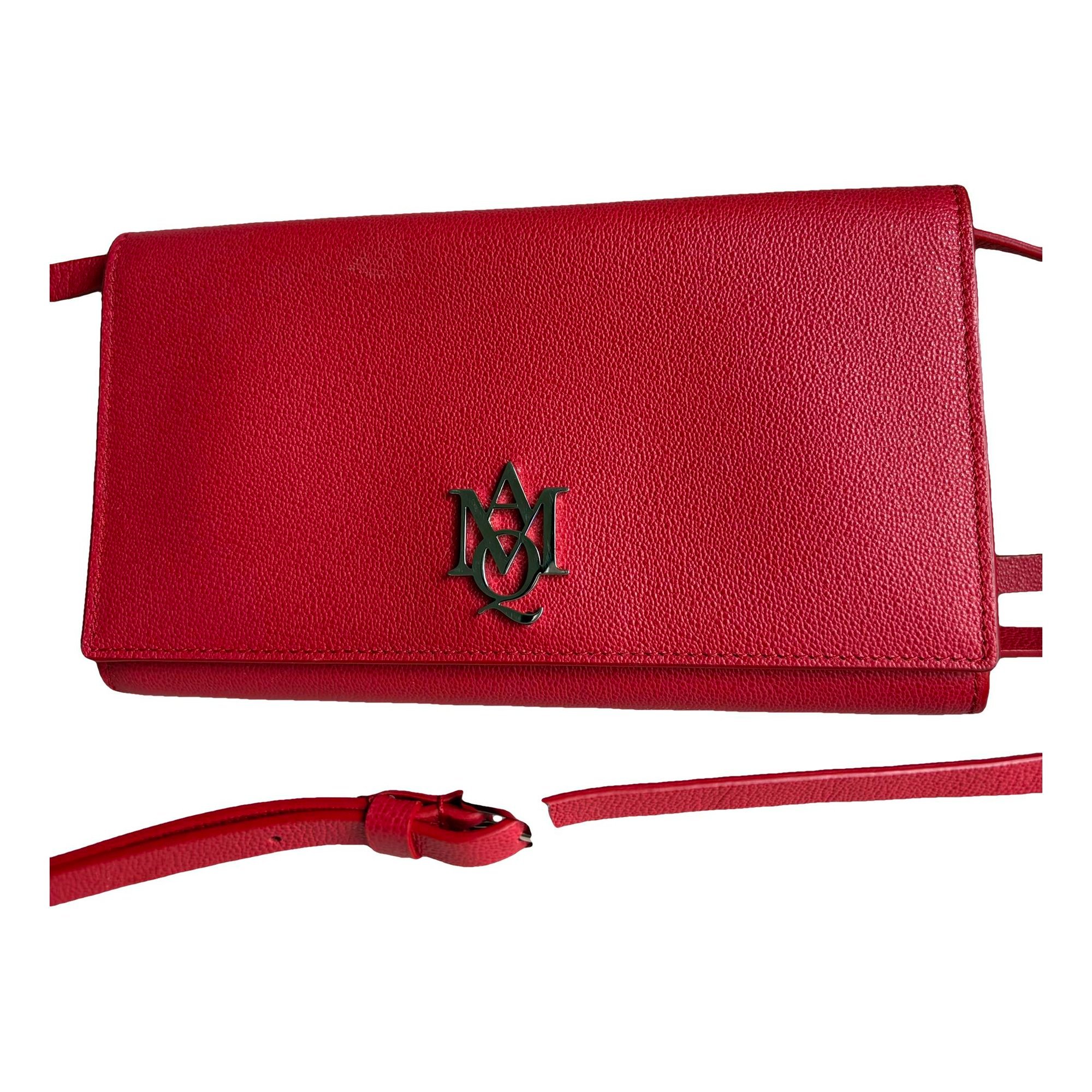 Alexander McQueen Skull leather handbag