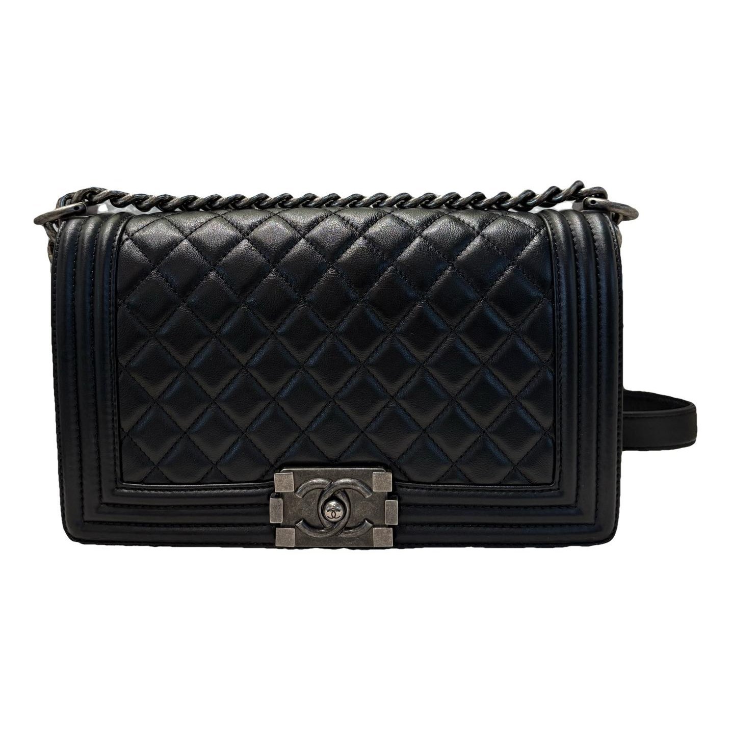 Boy leather crossbody bag