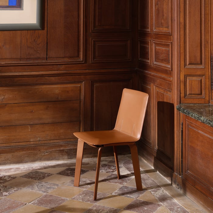 Gold Sellier Chair