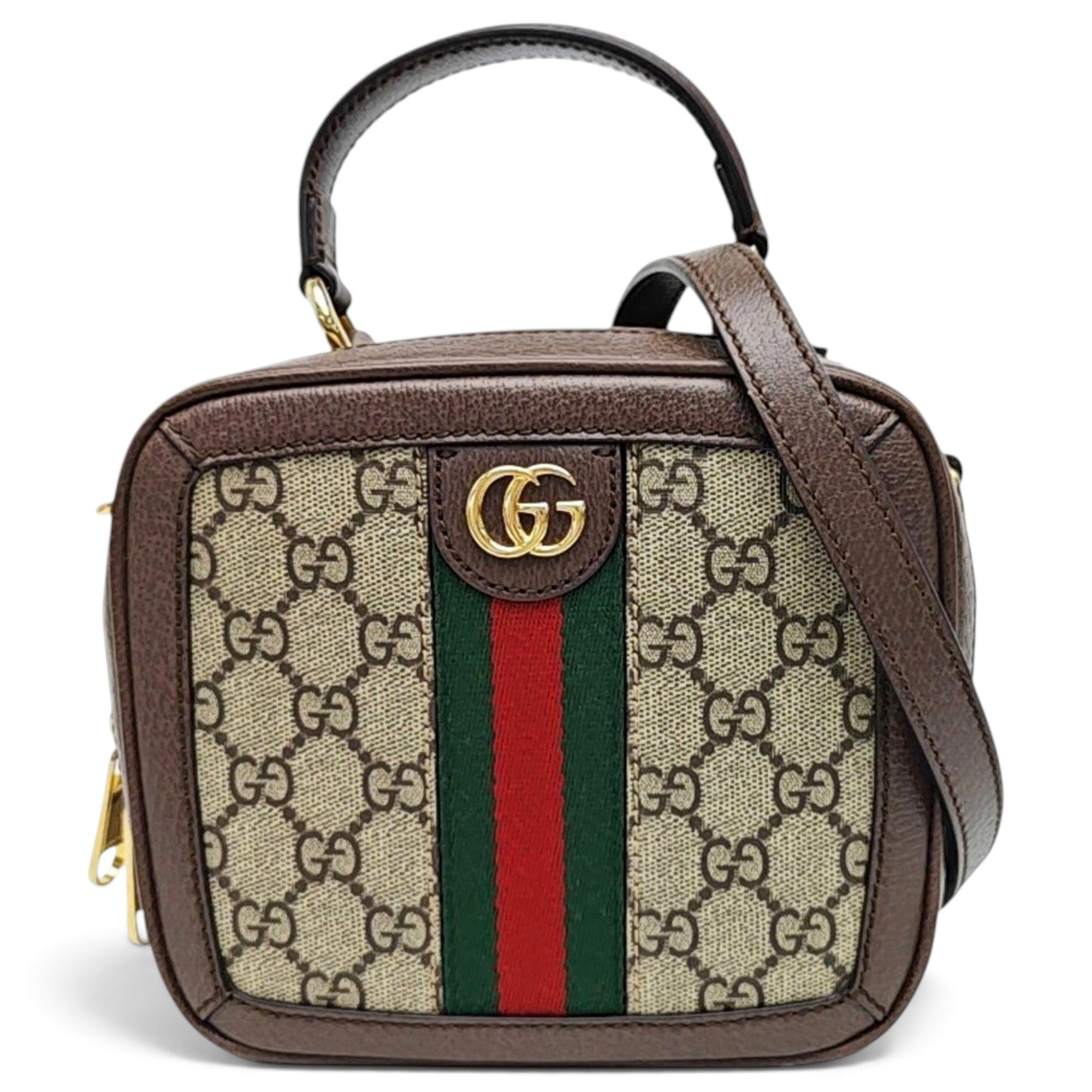Ophidia leather handbag