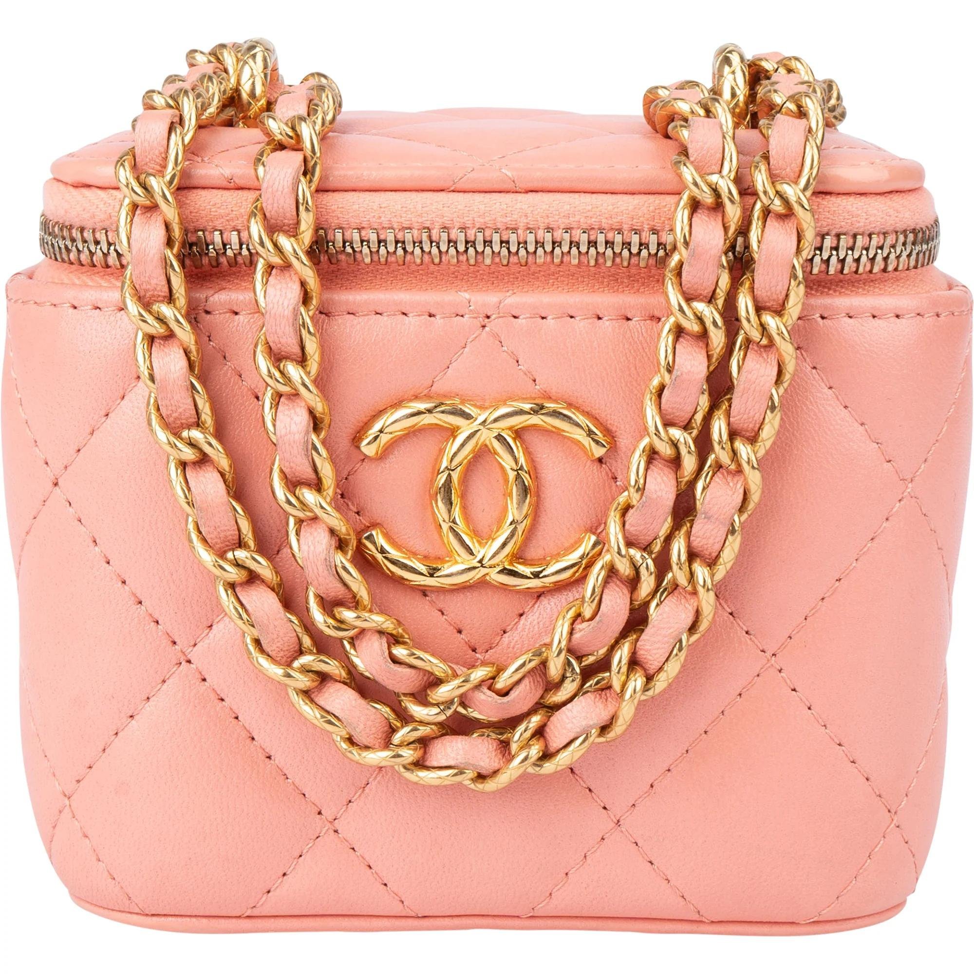 Vanity leather crossbody bag
