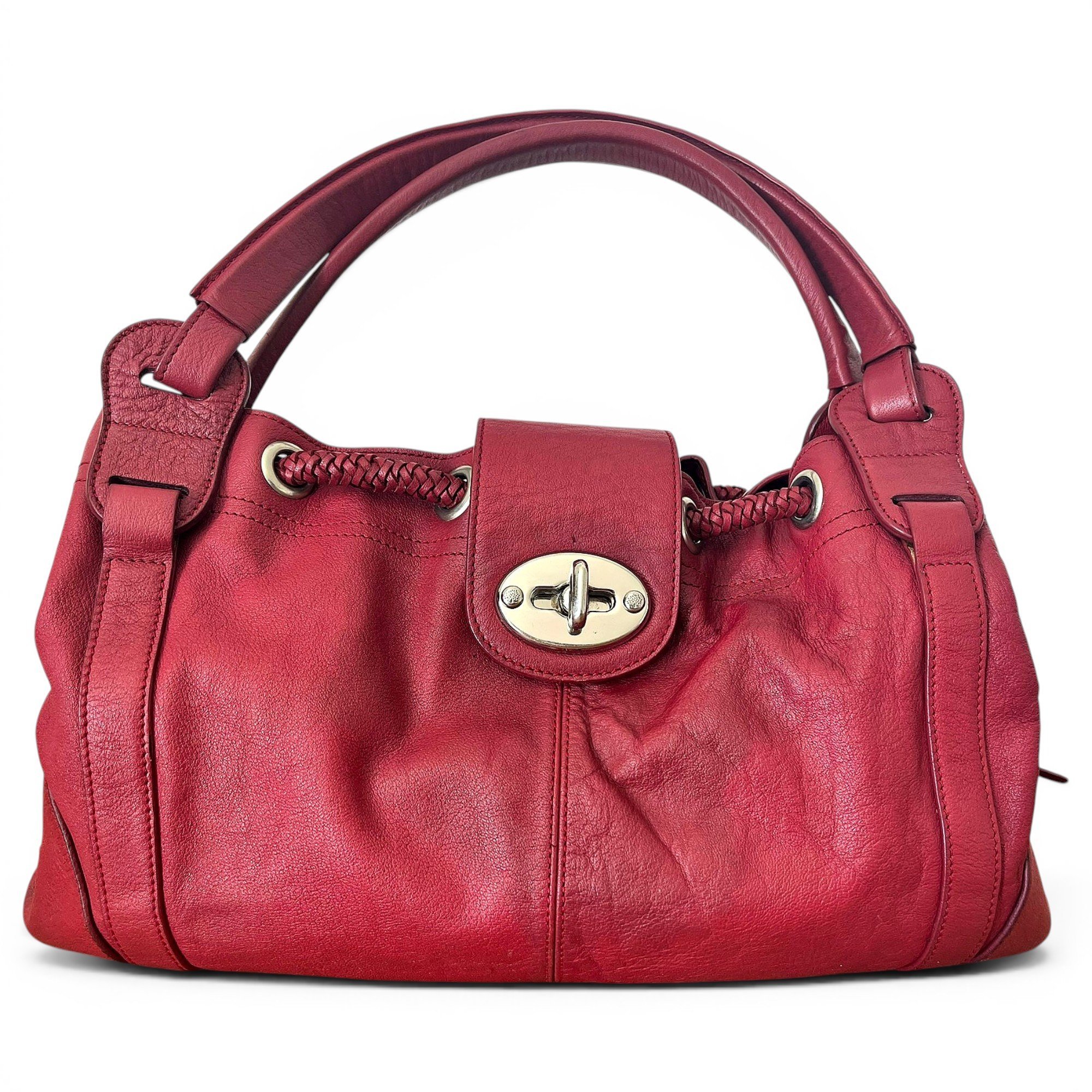 Leather handbag