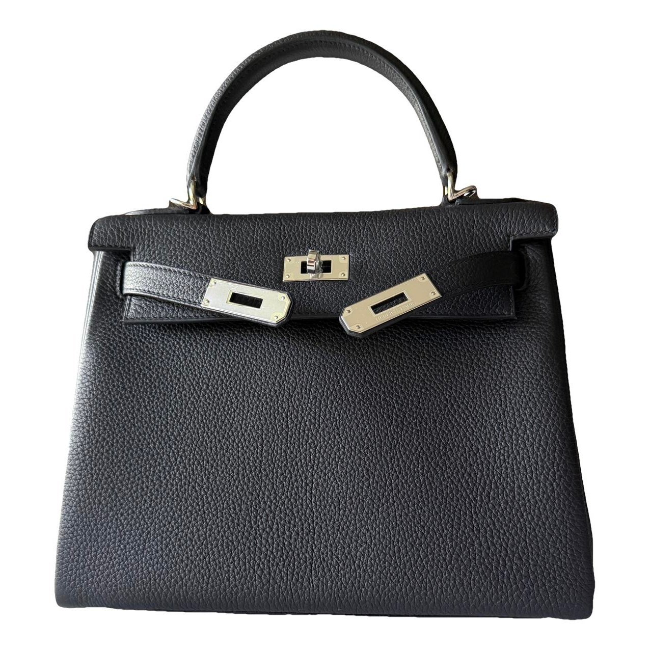 Hermes Kelly 28 Handbag Black Togo Leather 2026