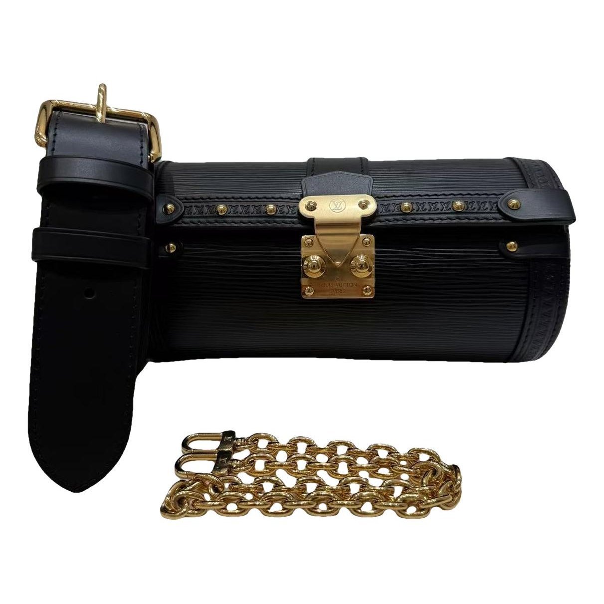 Papillon Trunk leather handbag