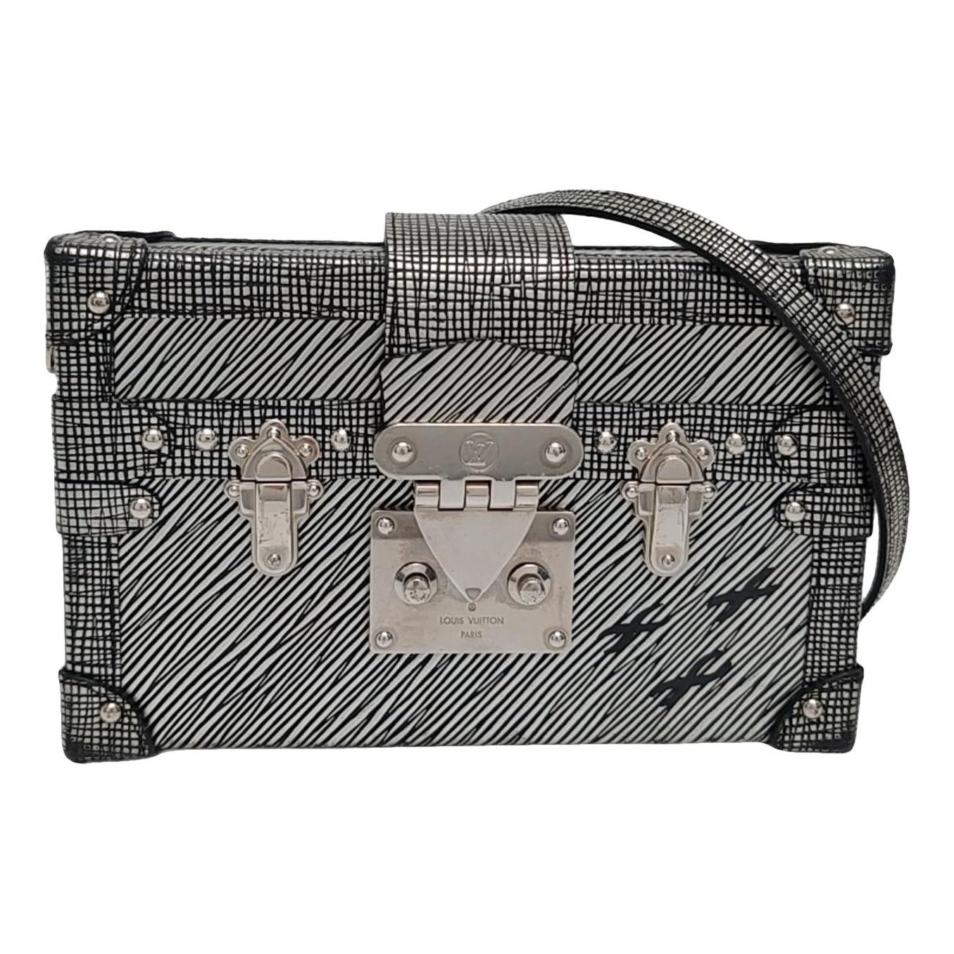 Petite Malle leather crossbody bag