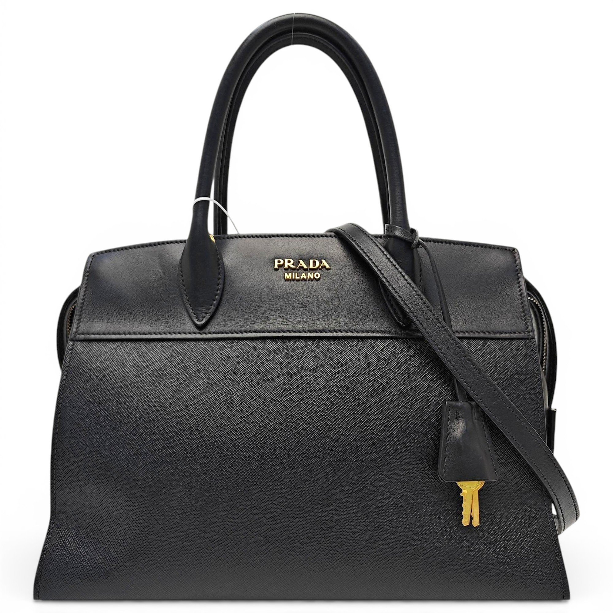 Esplanade linen crossbody bag
