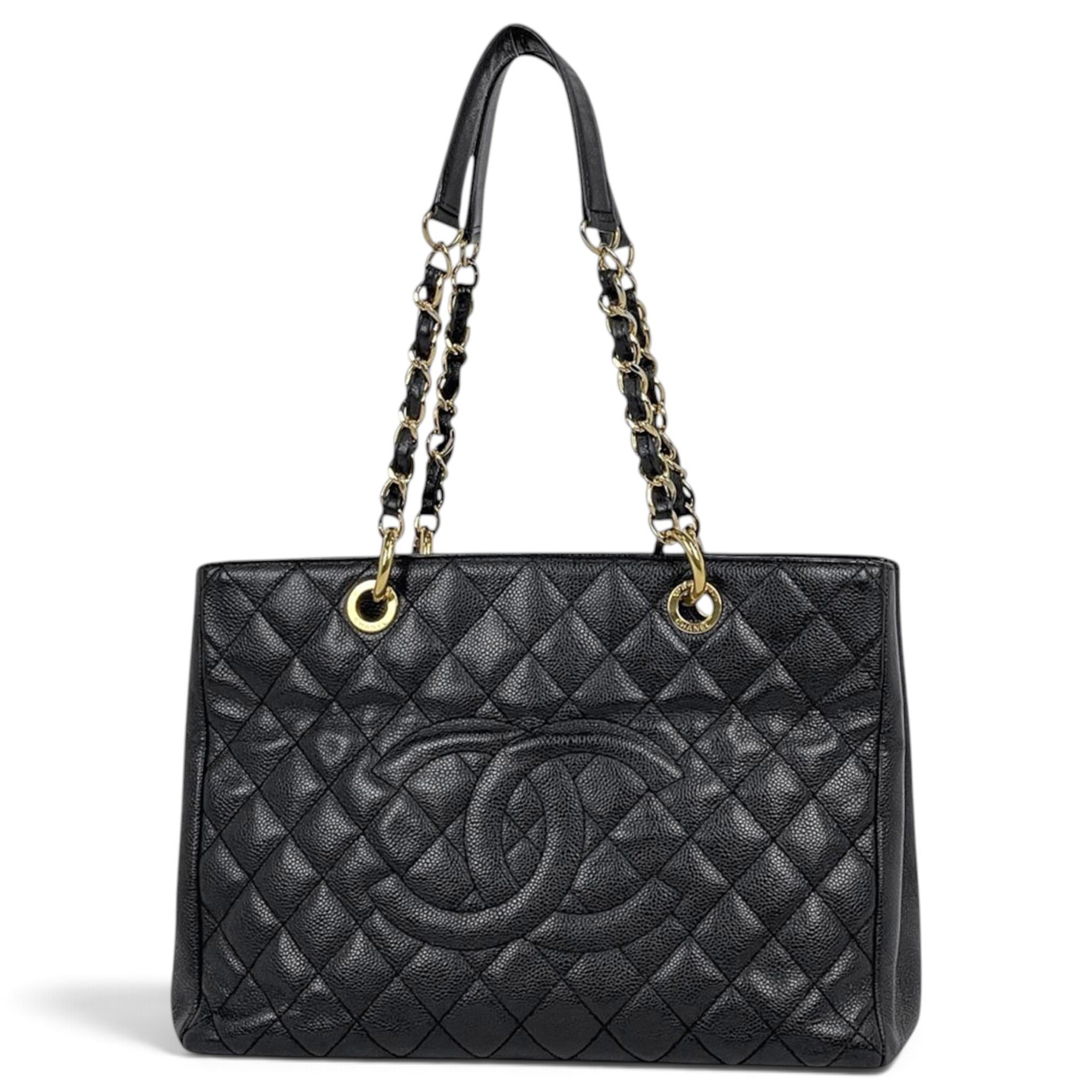 Grand shopping leather tote