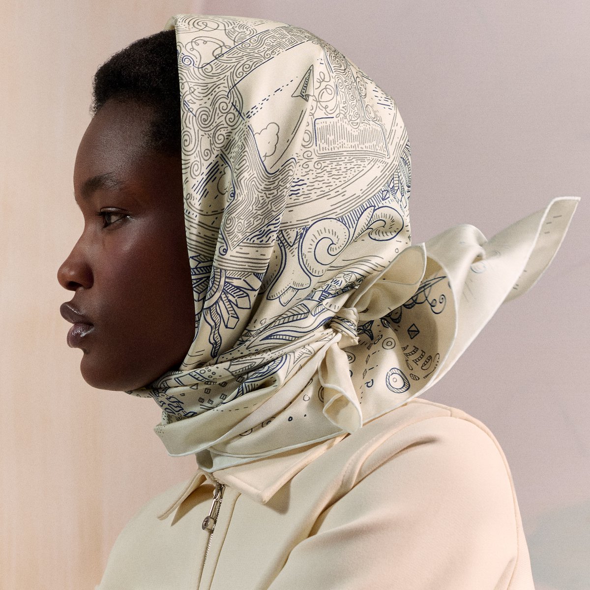 Please Hold the Line Scarf 90