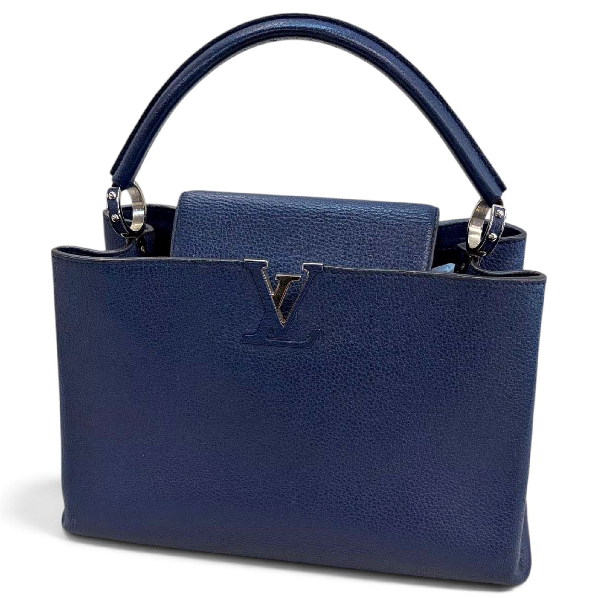 Capucines leather handbag