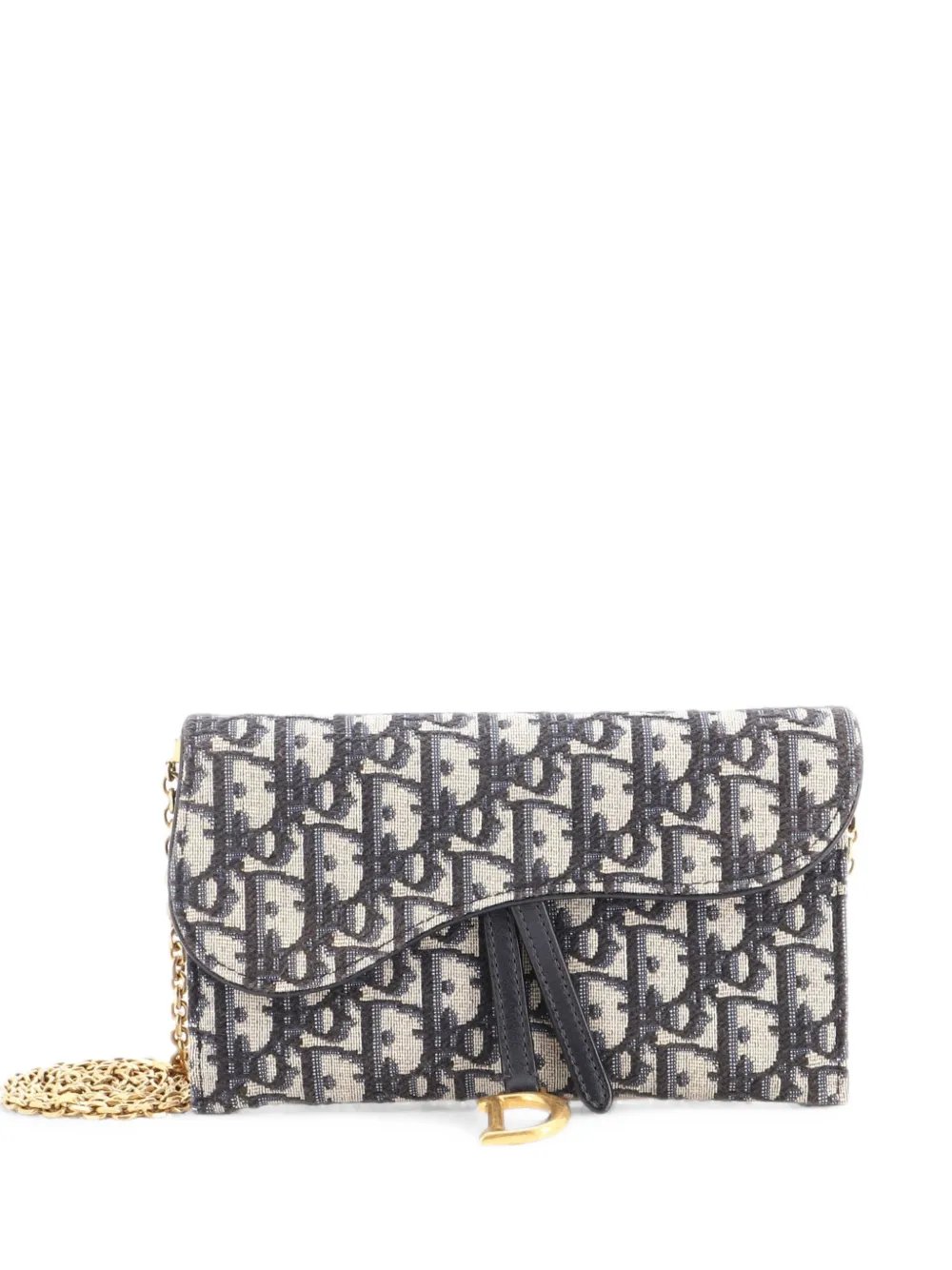 Saddle Chain Wallet Oblique Canvas crossbody bag