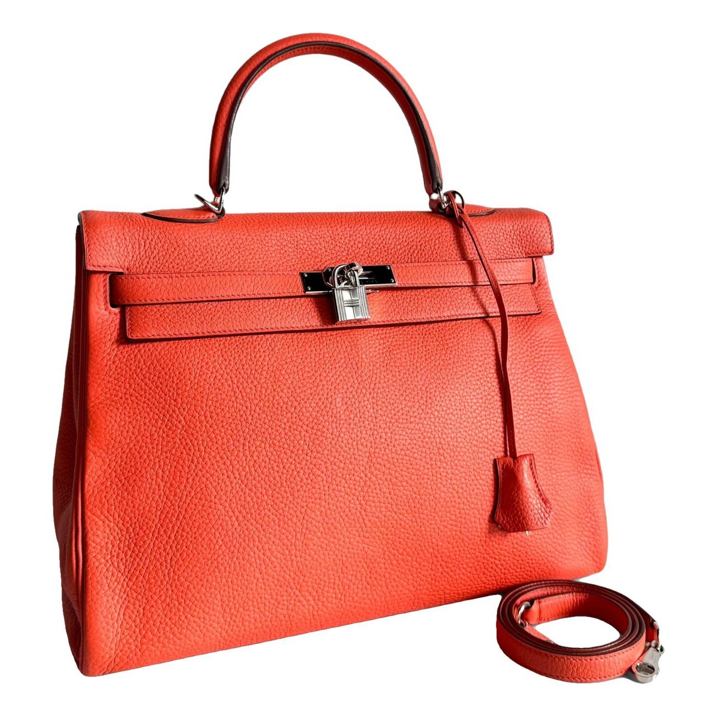 Kelly 35 leather handbag