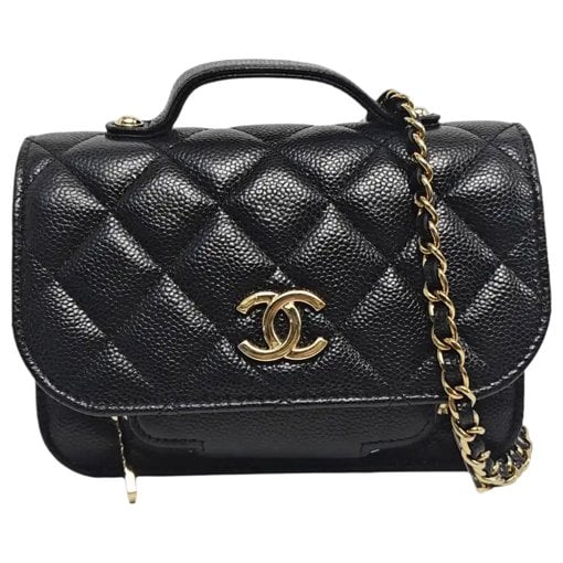 Business Affinity leather handbag