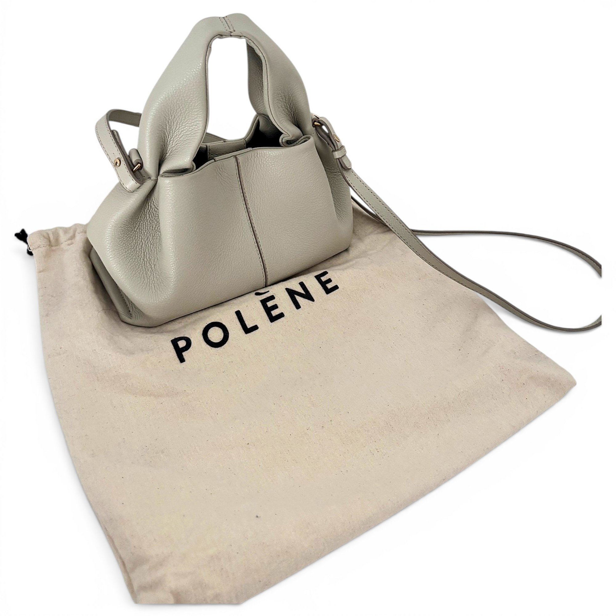 Polene Numéro Neuf leather handbag
