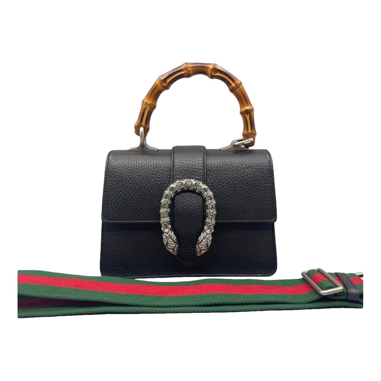 Dionysus Bamboo leather handbag