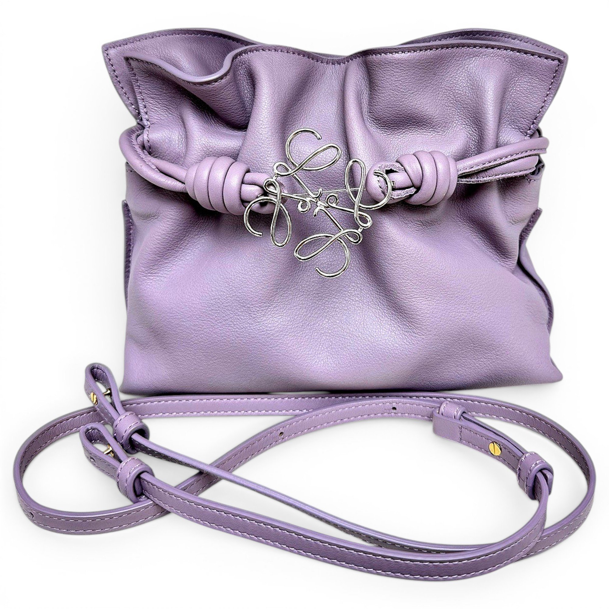 Flamenco leather handbag