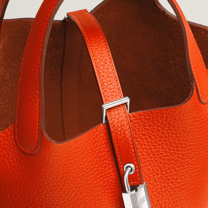 Orange Poppy Picotin Lock 18 Bag