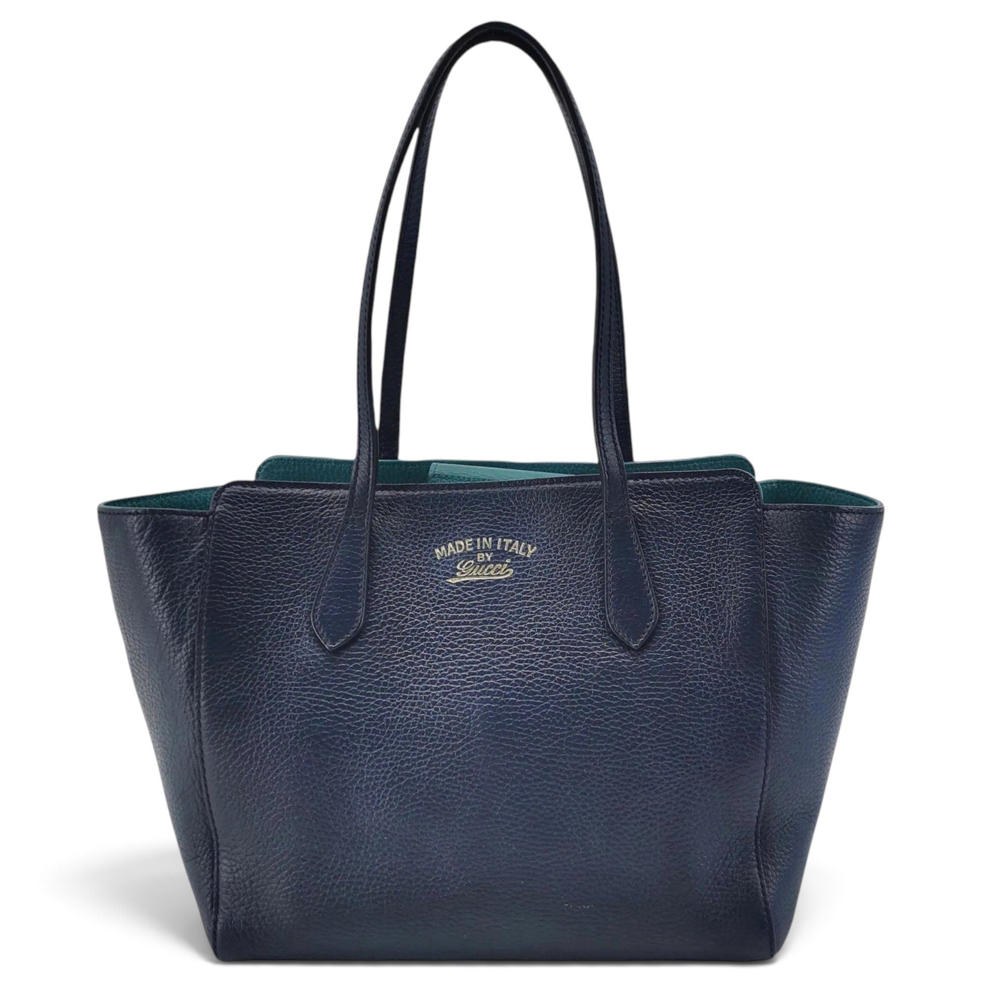 Swing leather tote